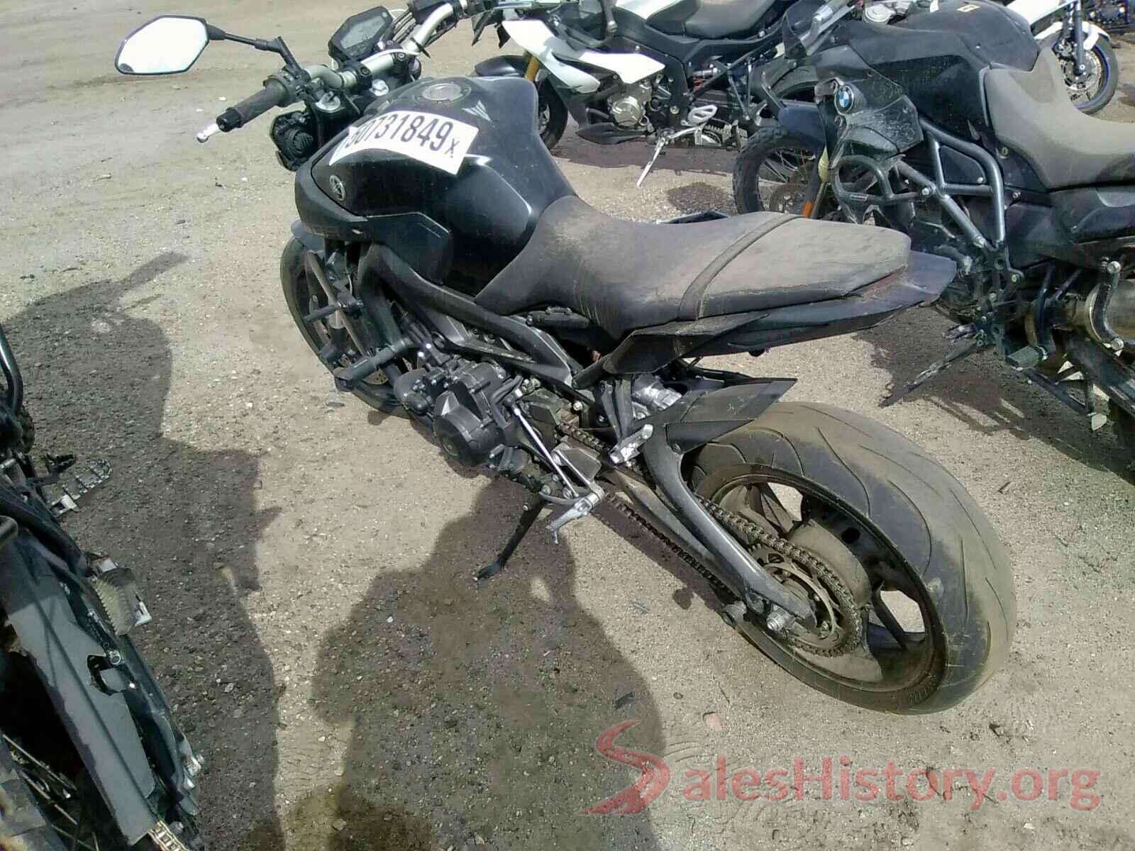 JYARN53E7JA003563 2018 YAMAHA MT09