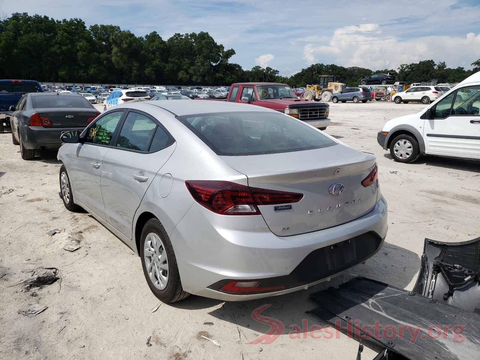 5NPD74LF4LH533822 2020 HYUNDAI ELANTRA