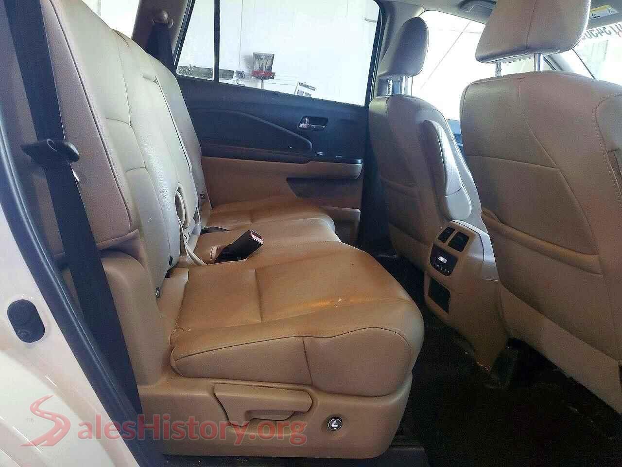 2019 HONDA PILOT VIN 5FNYF5H51KB012533, VIN plate