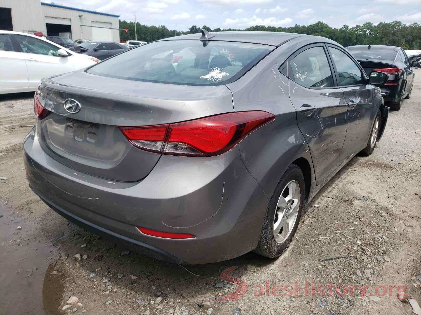 5NPDH4AE5EH462236 2014 HYUNDAI ELANTRA