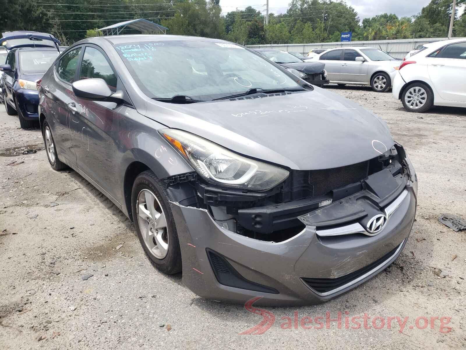 5NPDH4AE5EH462236 2014 HYUNDAI ELANTRA