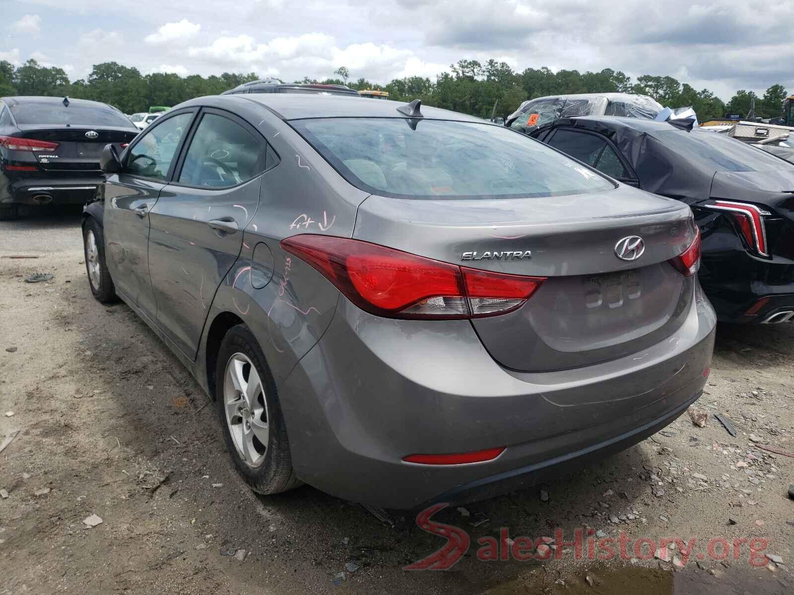 5NPDH4AE5EH462236 2014 HYUNDAI ELANTRA