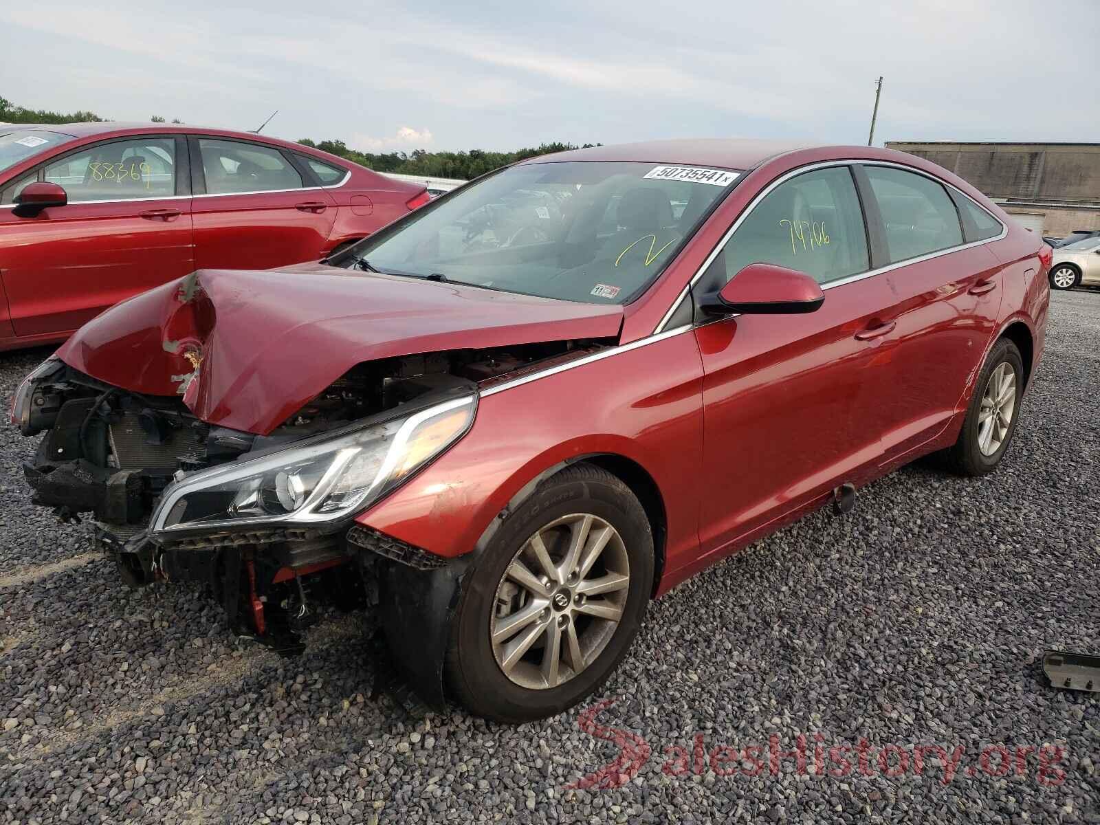 5NPE24AF4GH334457 2016 HYUNDAI SONATA