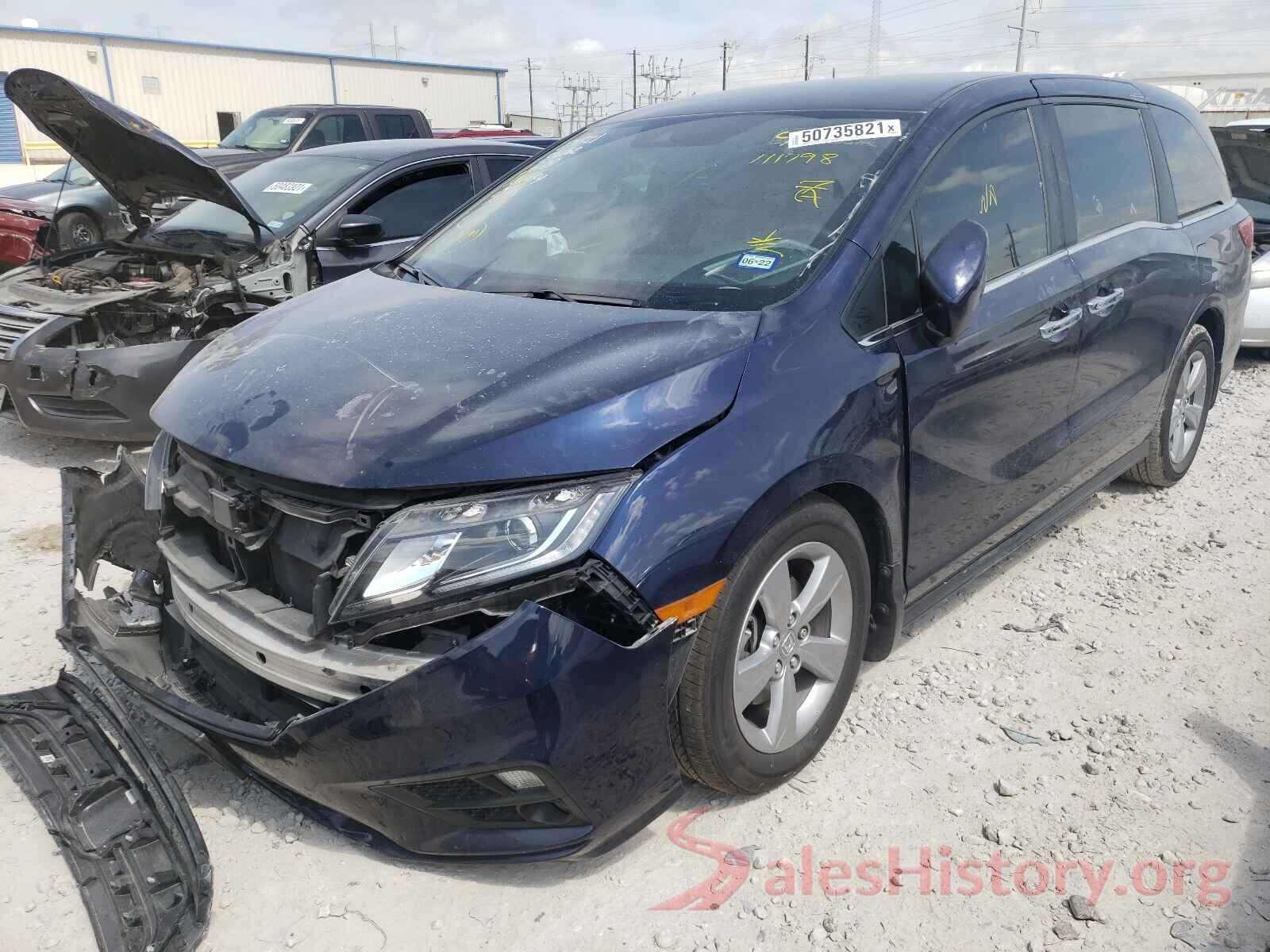 5FNRL6H52KB111798 2019 HONDA ODYSSEY