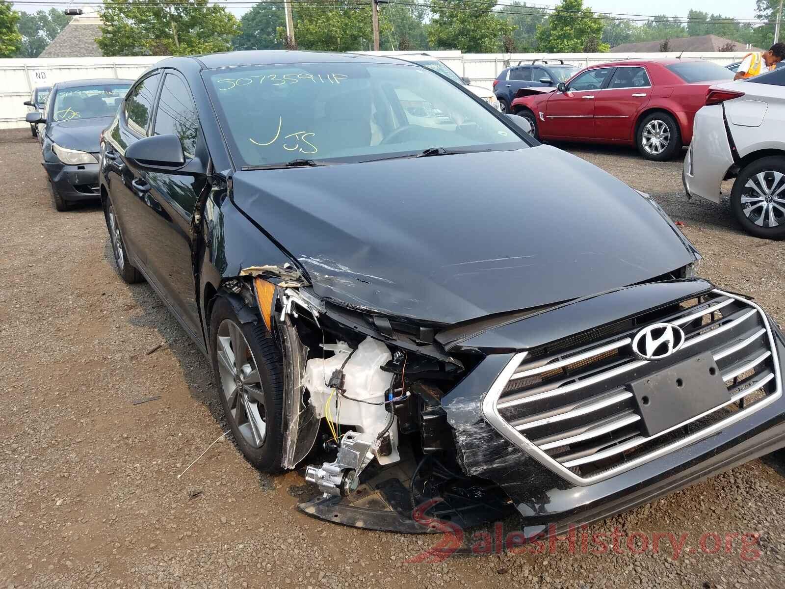 5NPD84LF2JH275391 2018 HYUNDAI ELANTRA