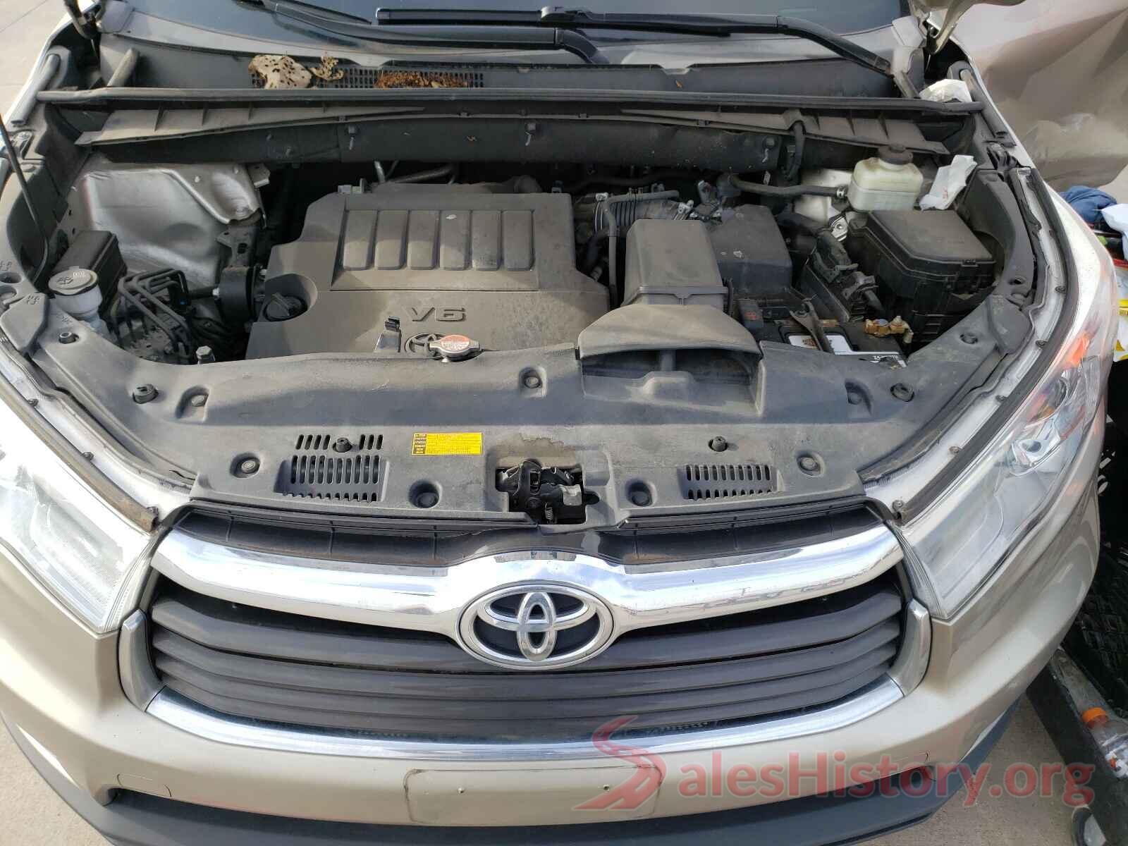 5TDYKRFHXGS158271 2016 TOYOTA HIGHLANDER