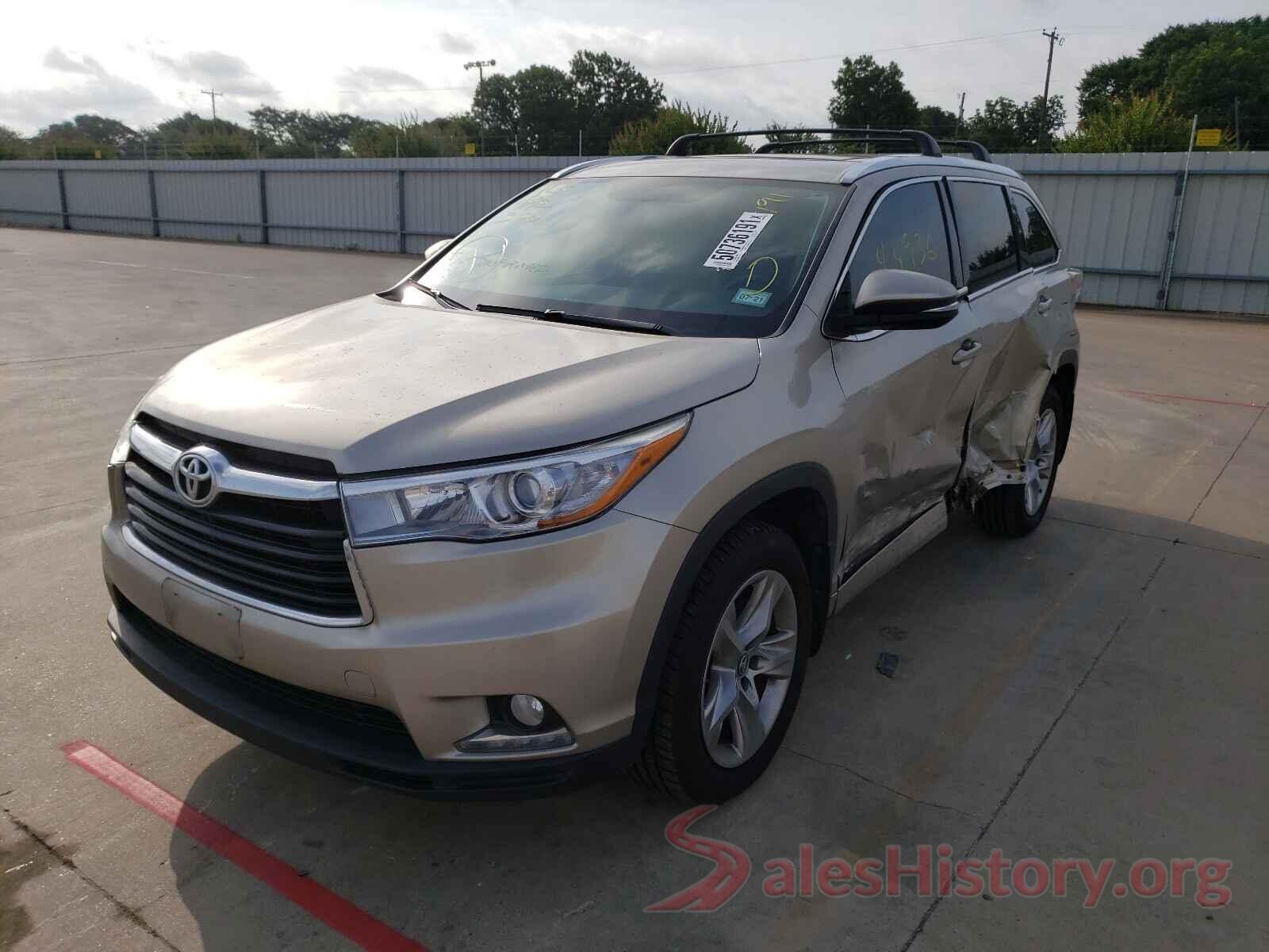 5TDYKRFHXGS158271 2016 TOYOTA HIGHLANDER