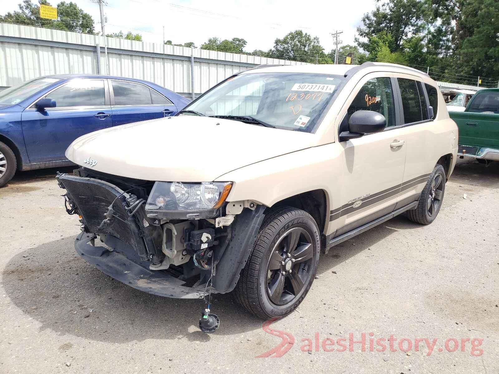 1C4NJCBA3HD123077 2017 JEEP COMPASS