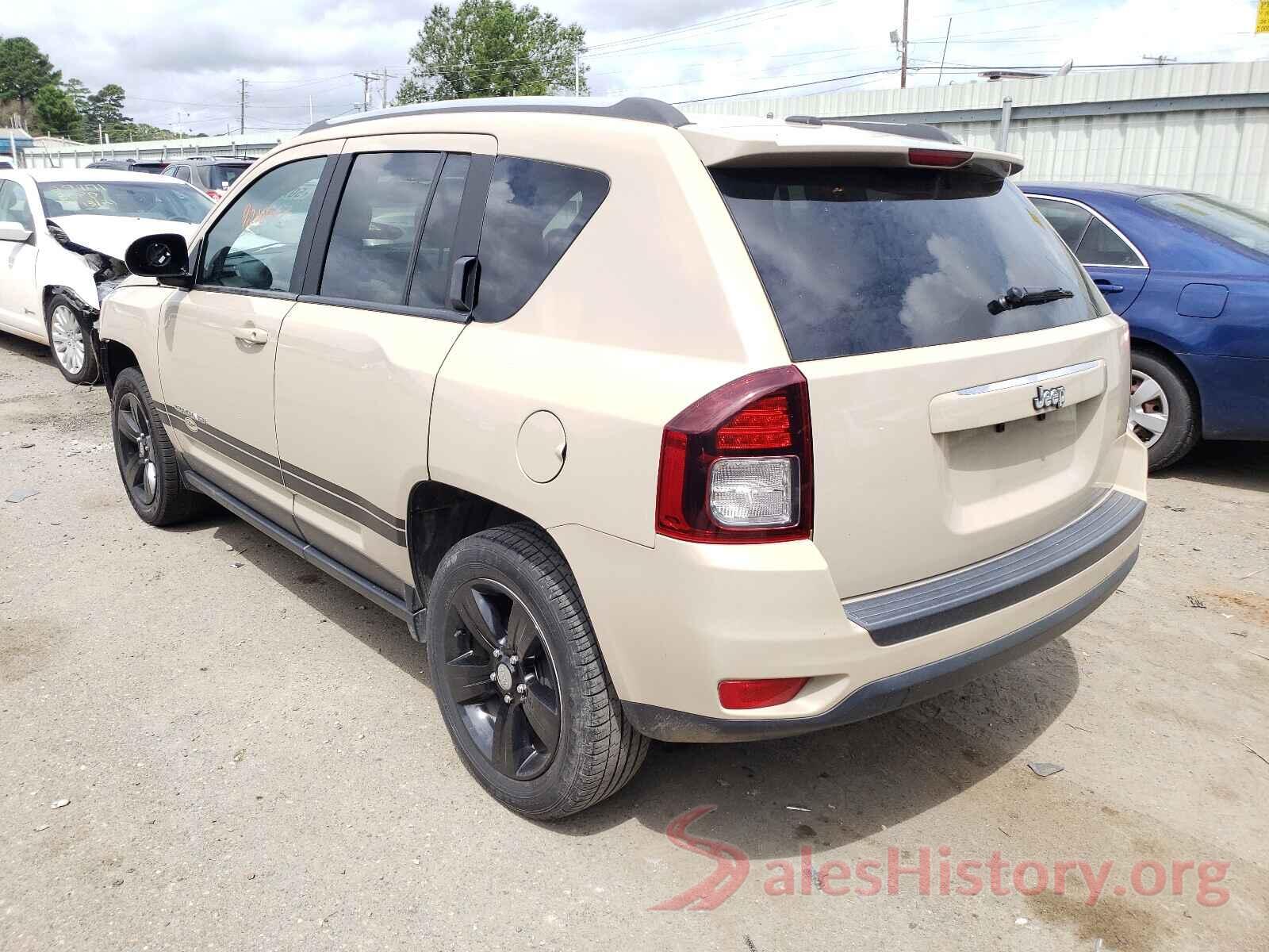 1C4NJCBA3HD123077 2017 JEEP COMPASS