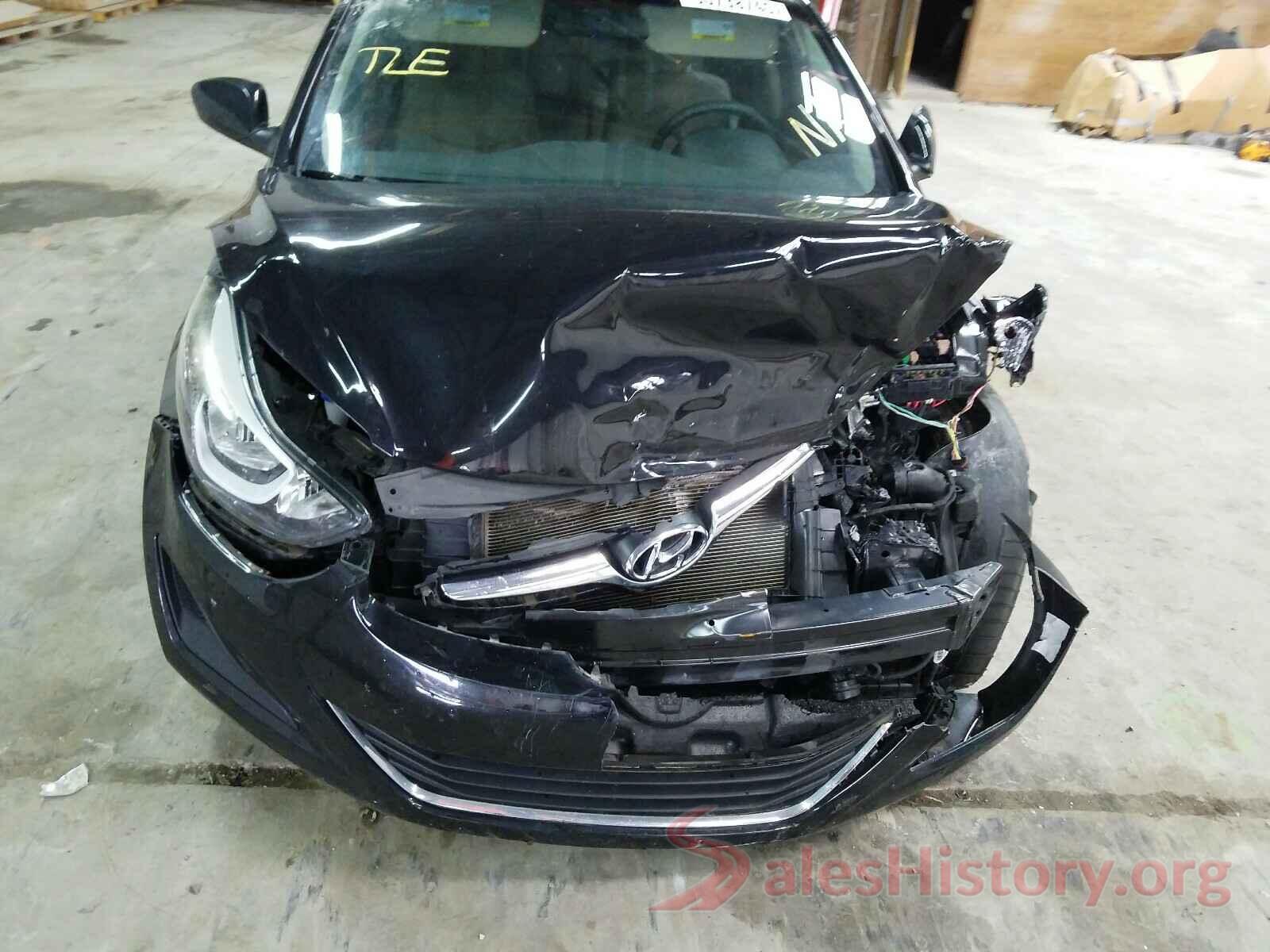 5NPDH4AE2GH759192 2016 HYUNDAI ELANTRA