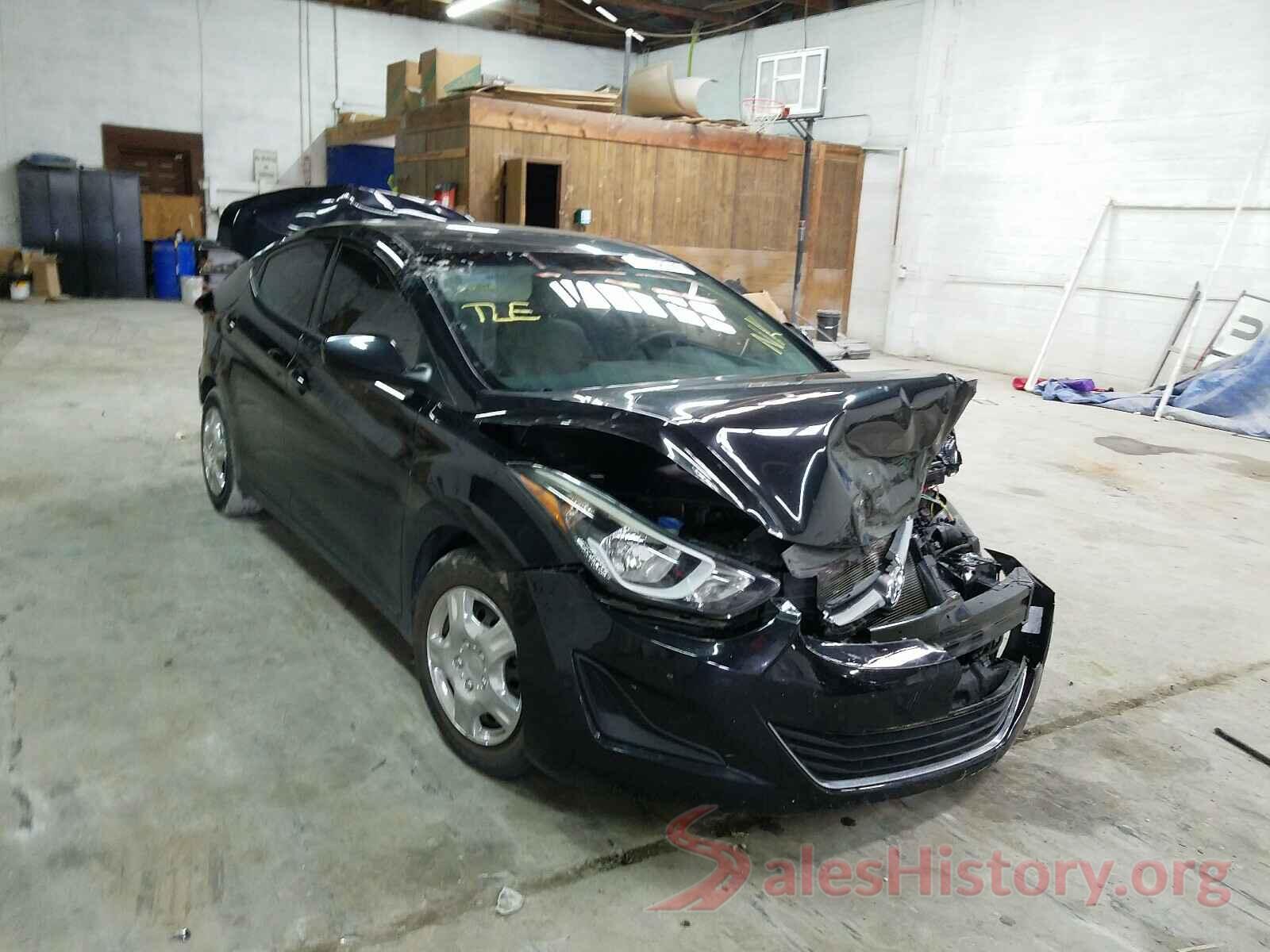 5NPDH4AE2GH759192 2016 HYUNDAI ELANTRA