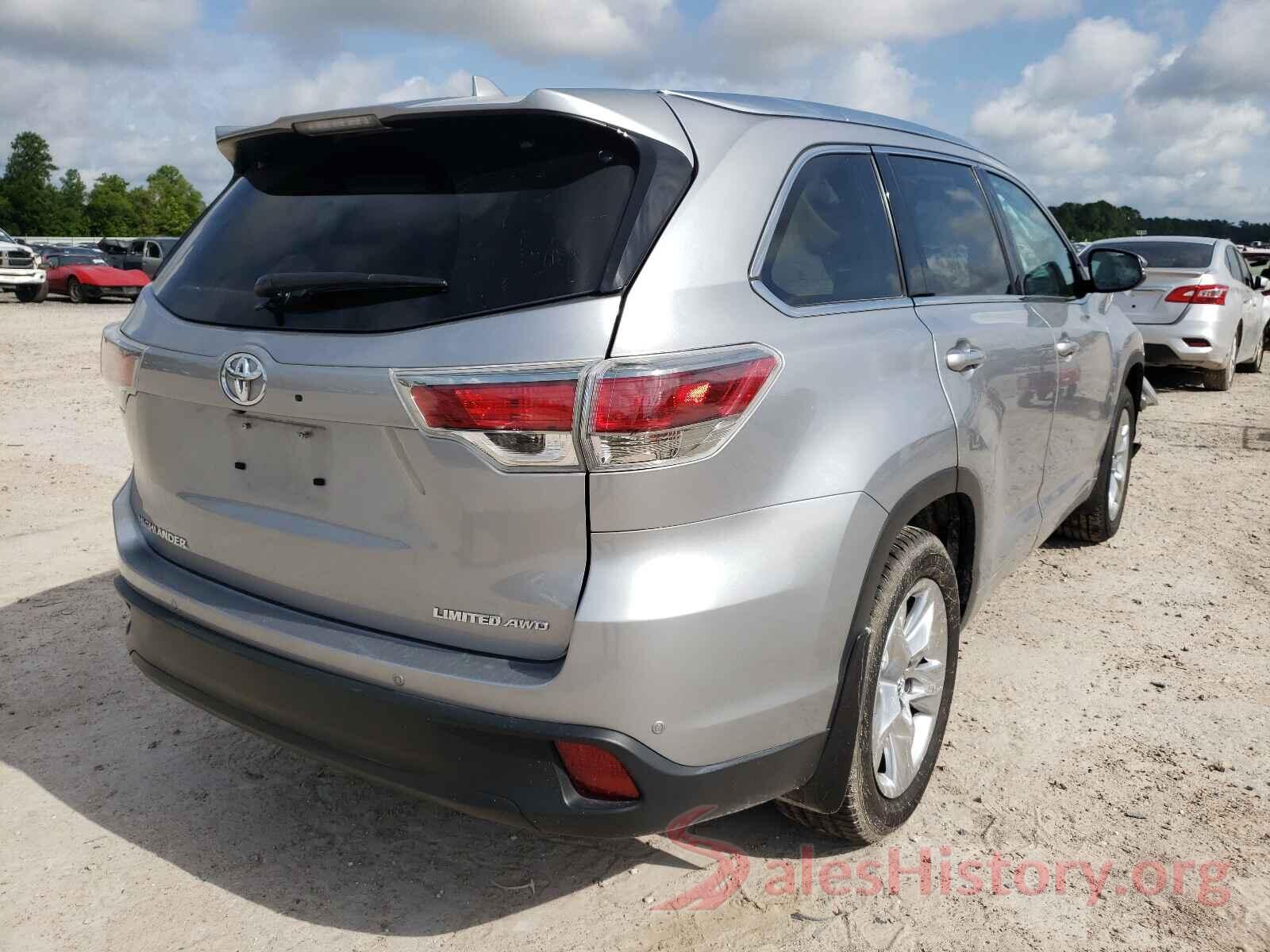 5TDDKRFH1GS346756 2016 TOYOTA HIGHLANDER