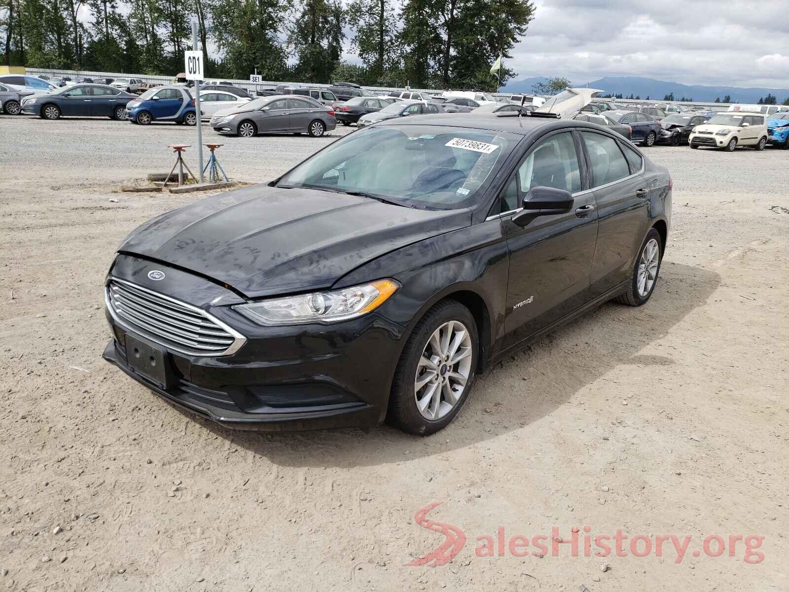 3FA6P0LU4HR356652 2017 FORD FUSION