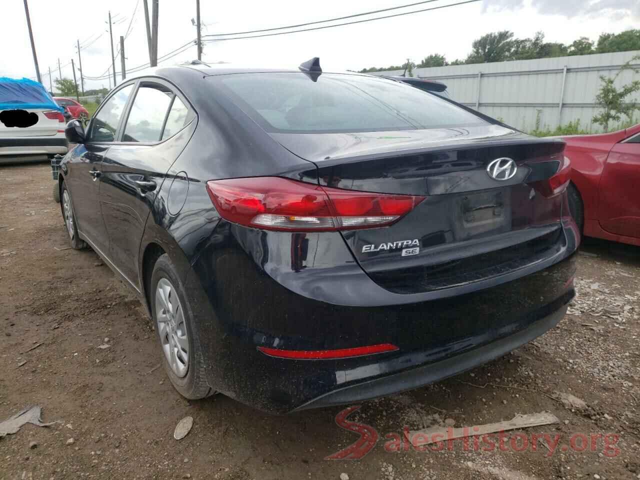 KMHD74LFXHU164652 2017 HYUNDAI ELANTRA