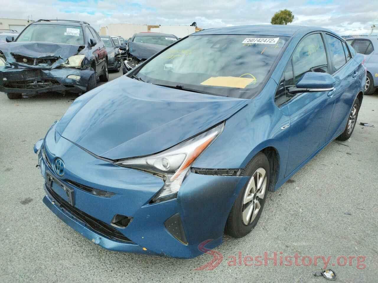 JTDKBRFU8H3572476 2017 TOYOTA PRIUS