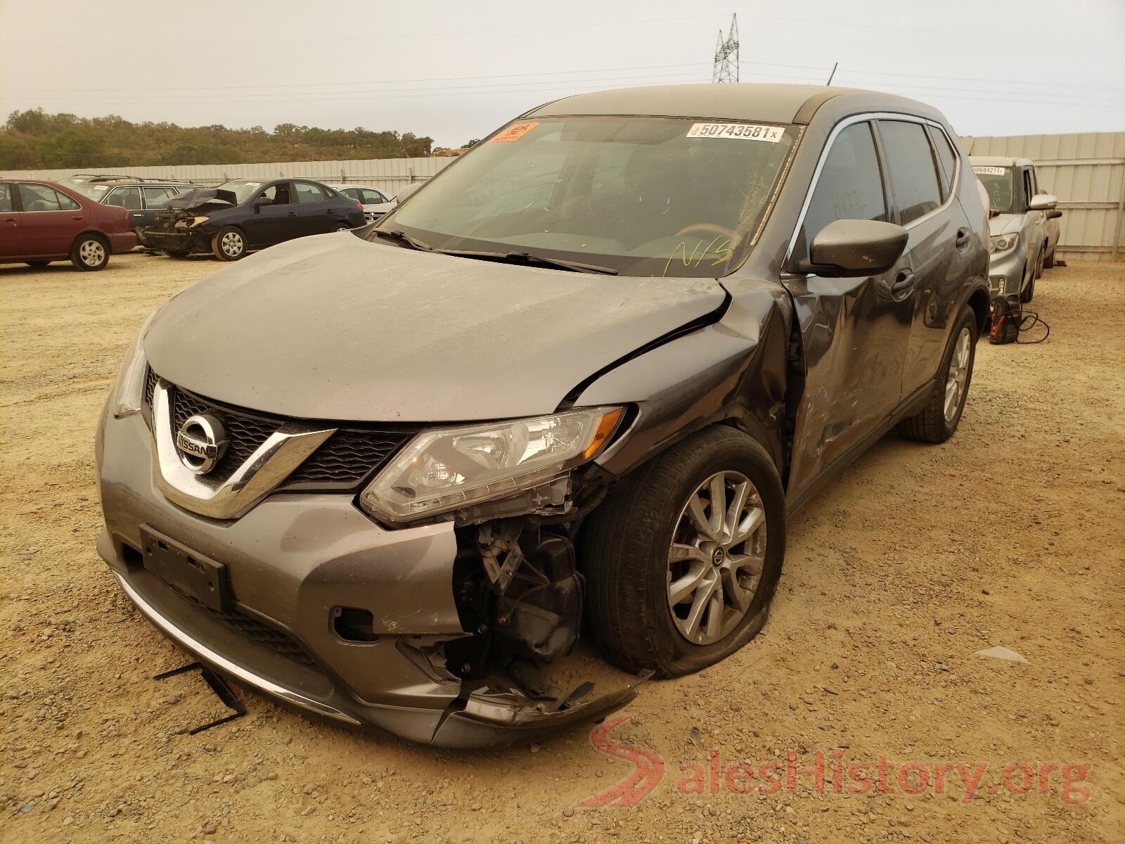 KNMAT2MVXGP695005 2016 NISSAN ROGUE