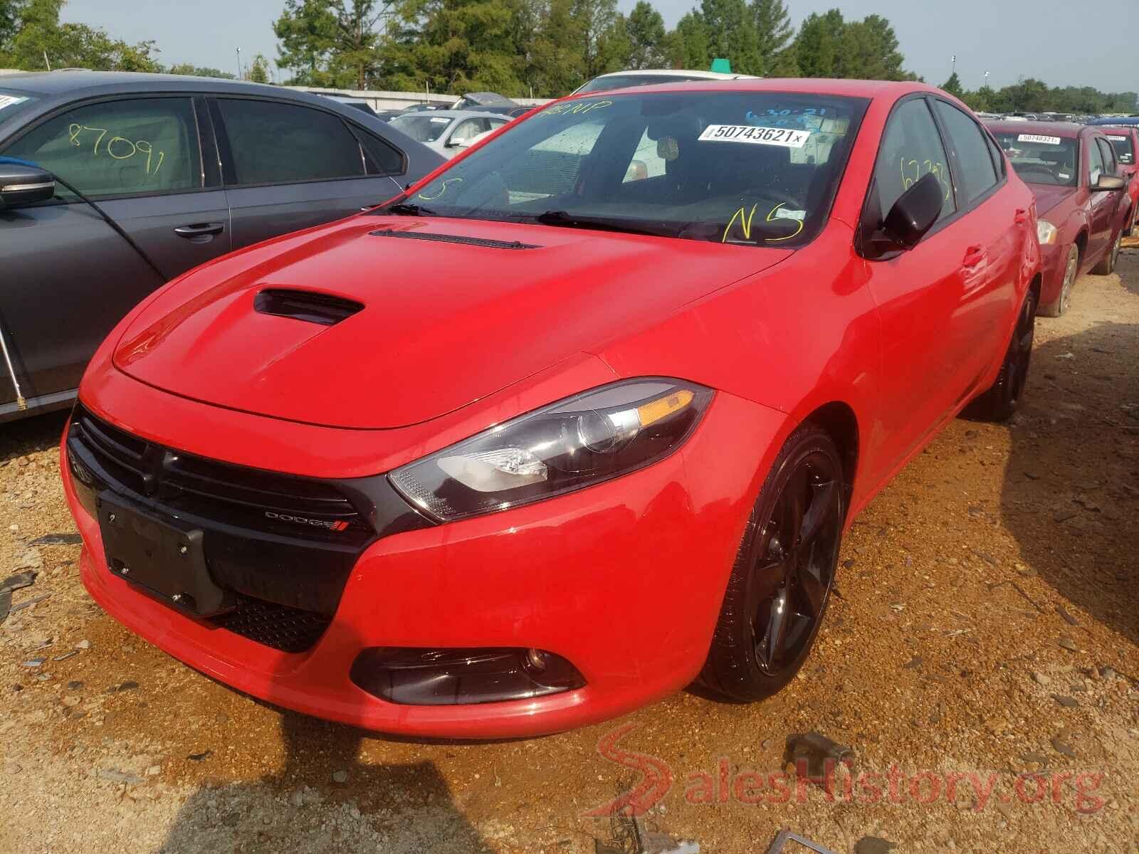 1C3CDFBB2GD630029 2016 DODGE DART