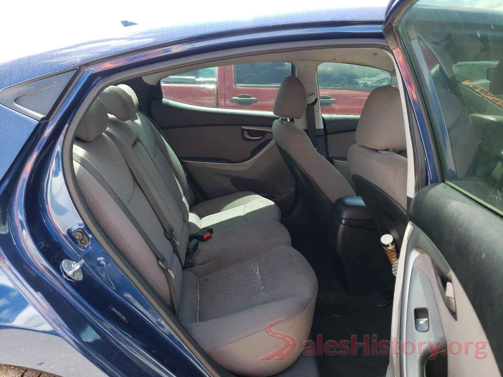 5NPDH4AE9GH740462 2016 HYUNDAI ELANTRA