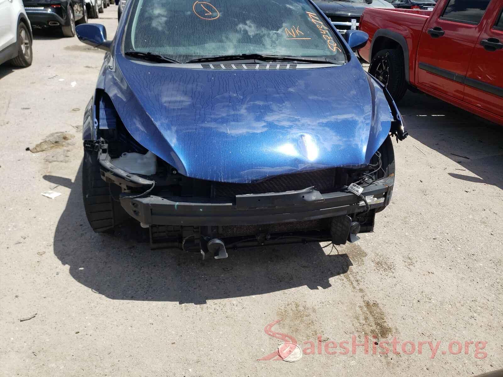 5NPDH4AE9GH740462 2016 HYUNDAI ELANTRA