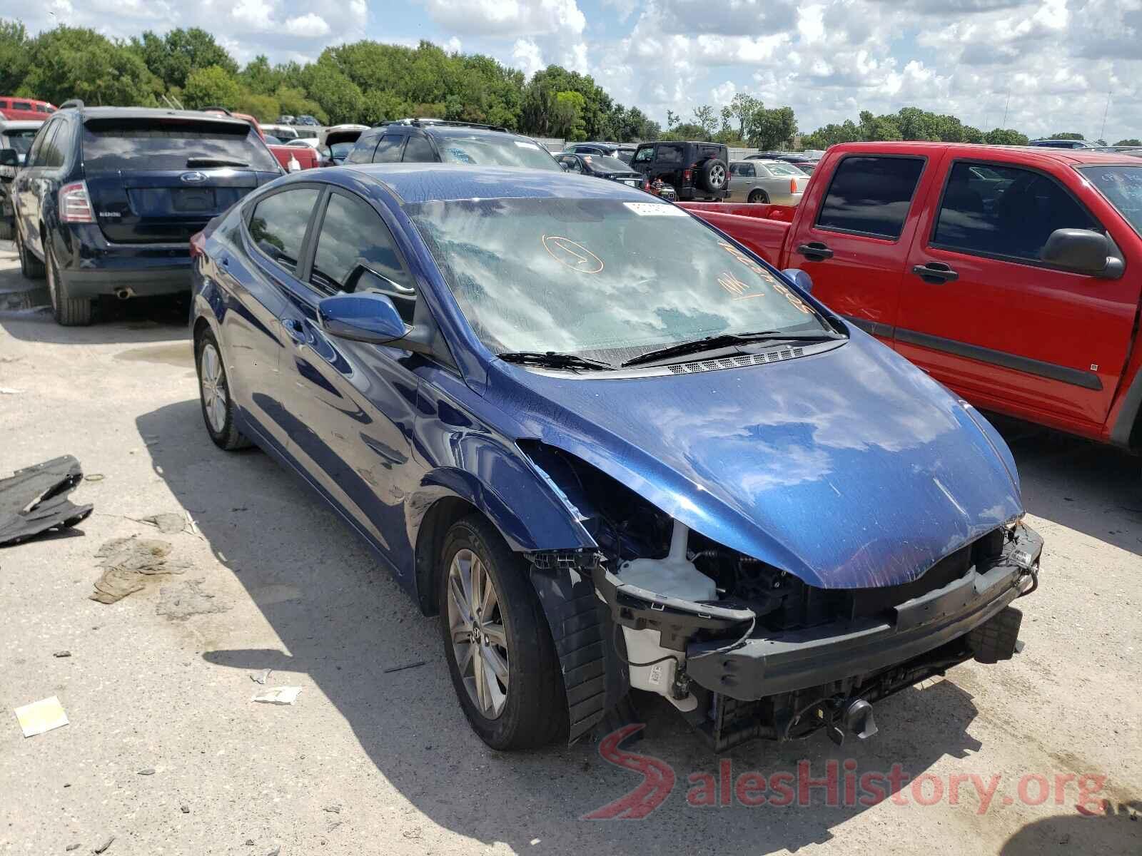 5NPDH4AE9GH740462 2016 HYUNDAI ELANTRA