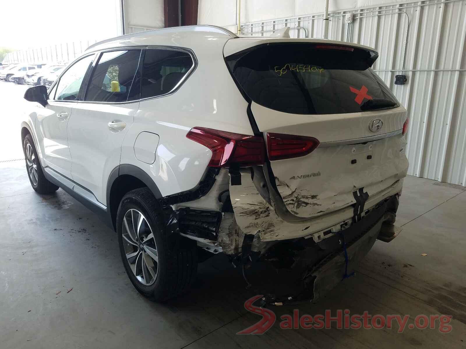 5NMS3CADXKH033027 2019 HYUNDAI SANTA FE