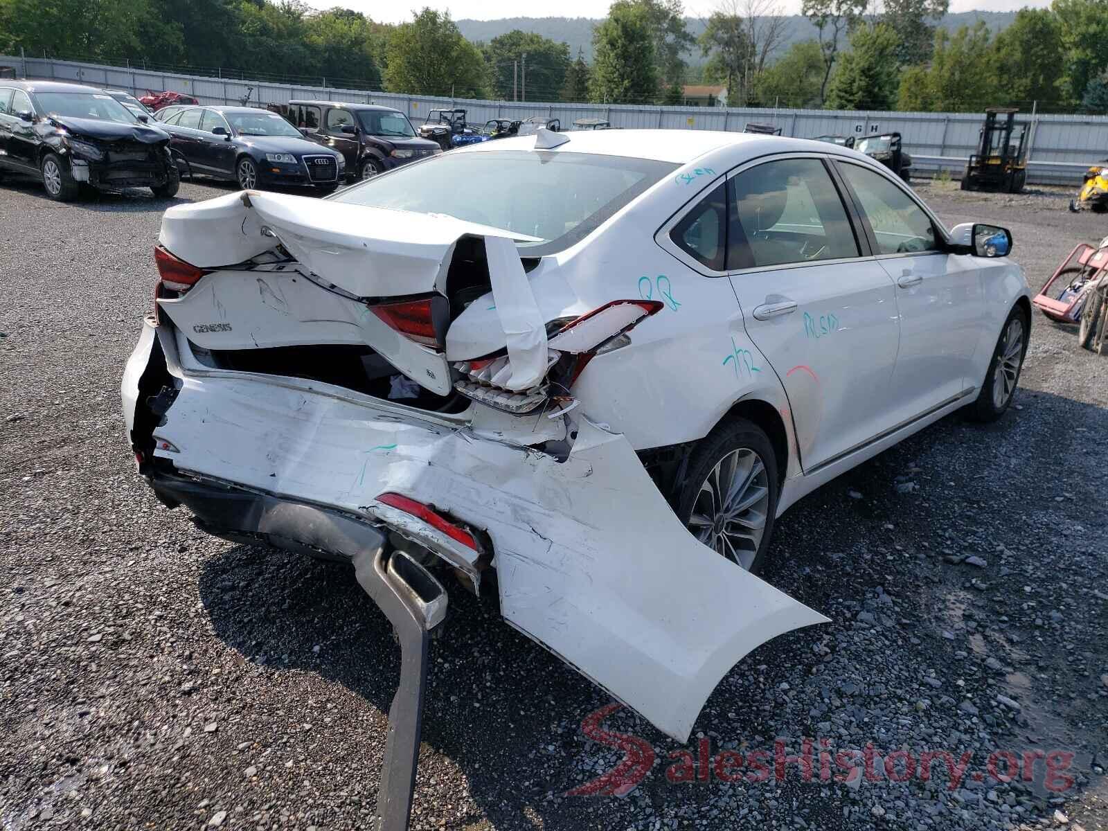 KMHGN4JE6GU132485 2016 HYUNDAI GENESIS