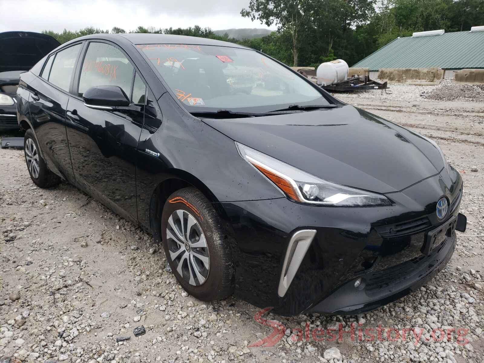 JTDL9RFU1K3009373 2019 TOYOTA PRIUS