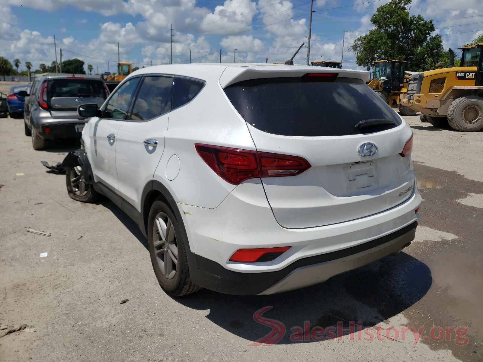 5NMZT3LB8JH087029 2018 HYUNDAI SANTA FE