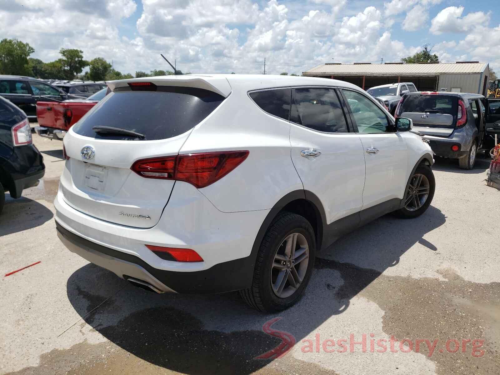 5NMZT3LB8JH087029 2018 HYUNDAI SANTA FE