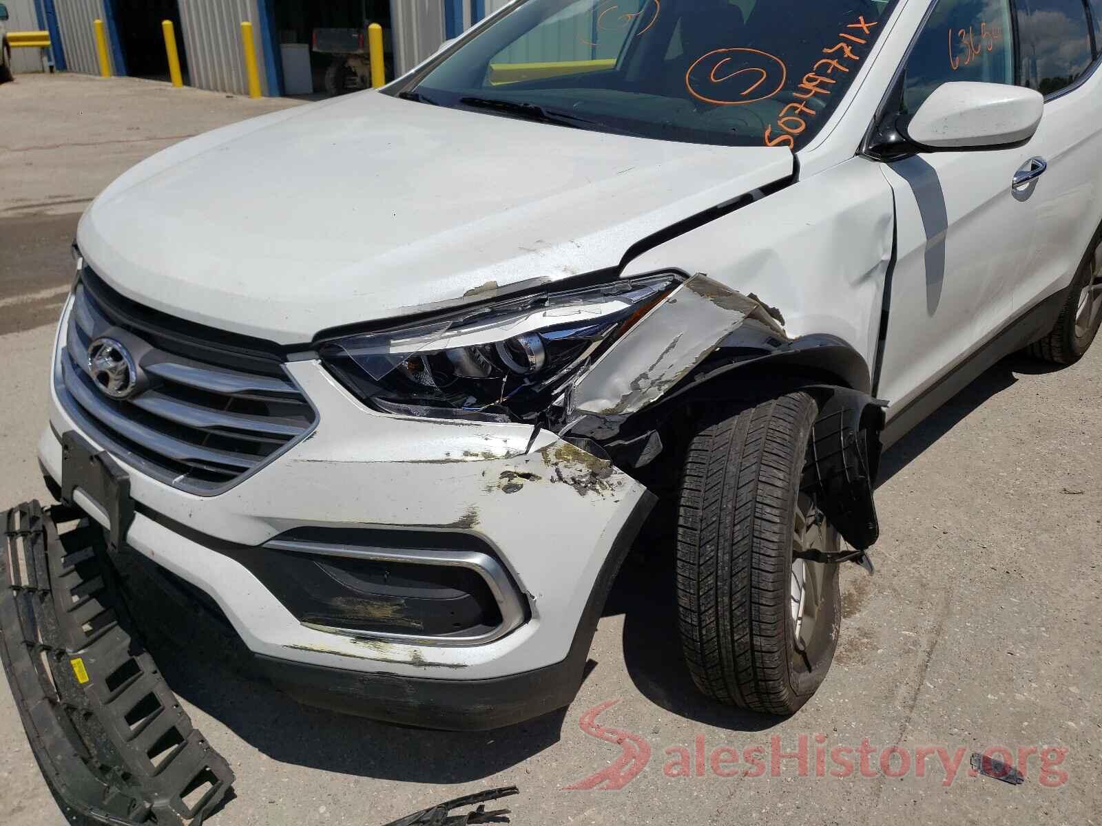 5NMZT3LB8JH087029 2018 HYUNDAI SANTA FE