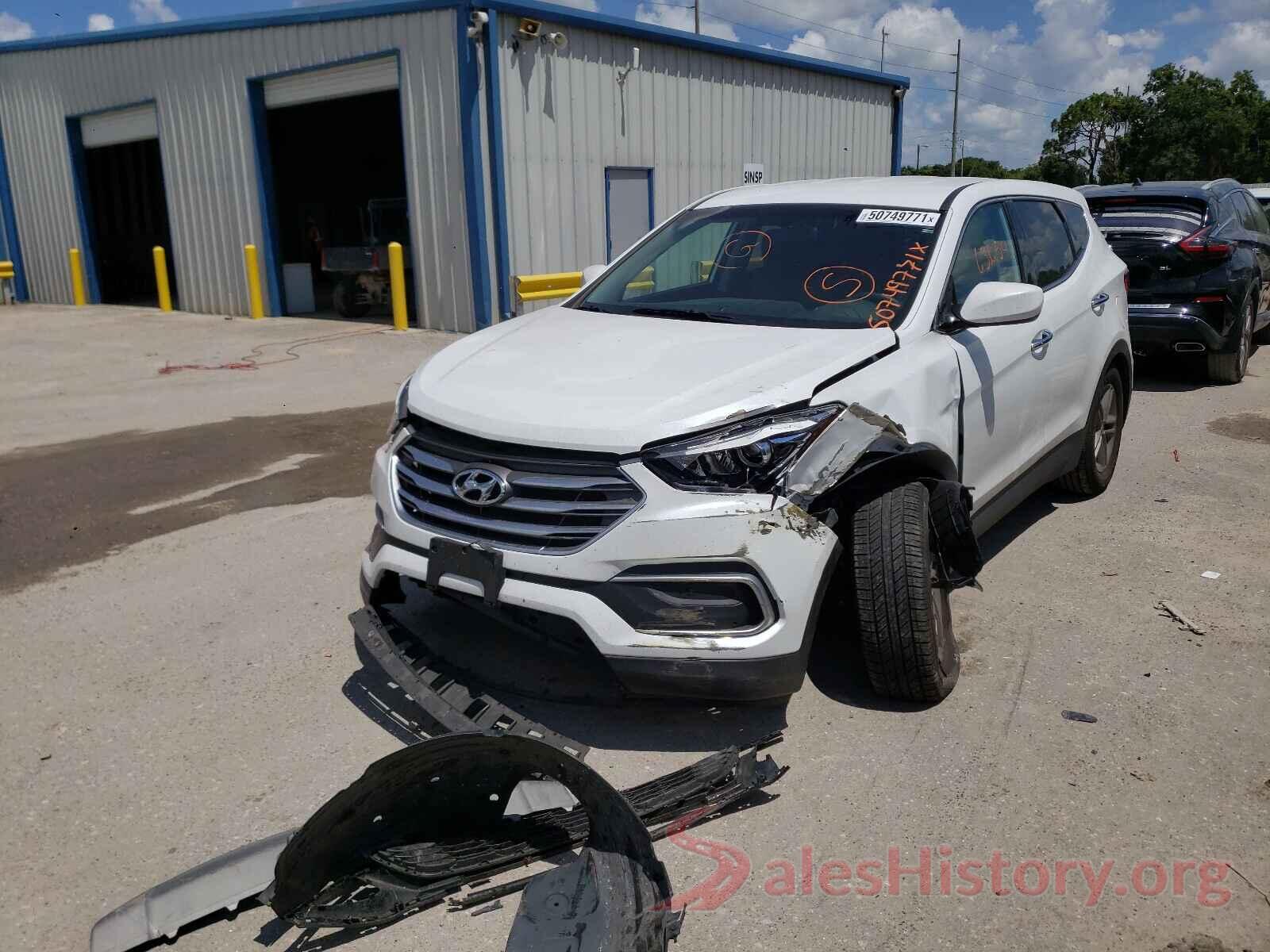 5NMZT3LB8JH087029 2018 HYUNDAI SANTA FE