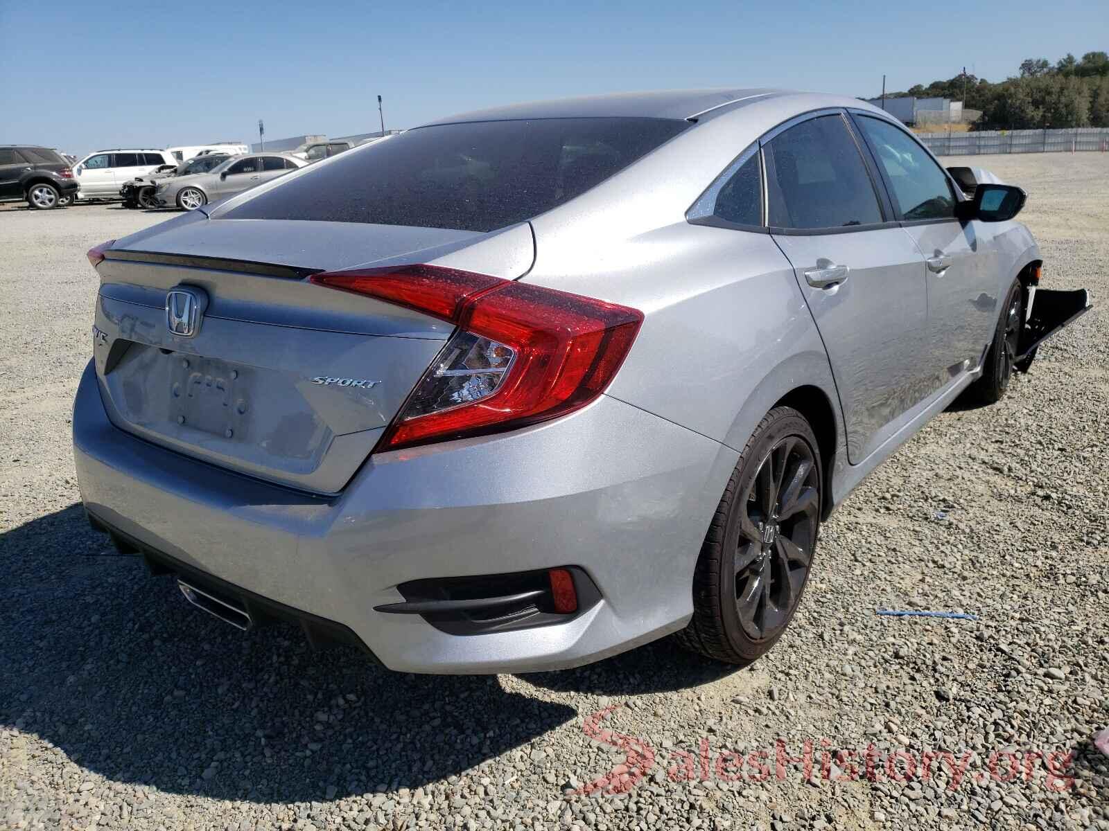 19XFC2F86LE211239 2020 HONDA CIVIC