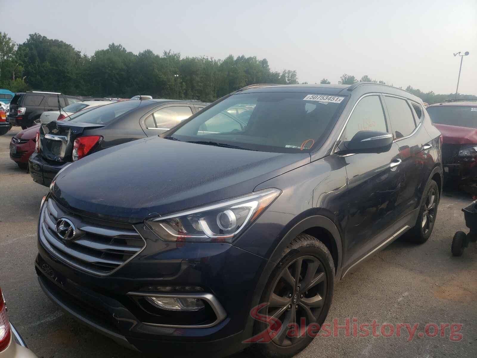 5XYZWDLA7HG480562 2017 HYUNDAI SANTA FE