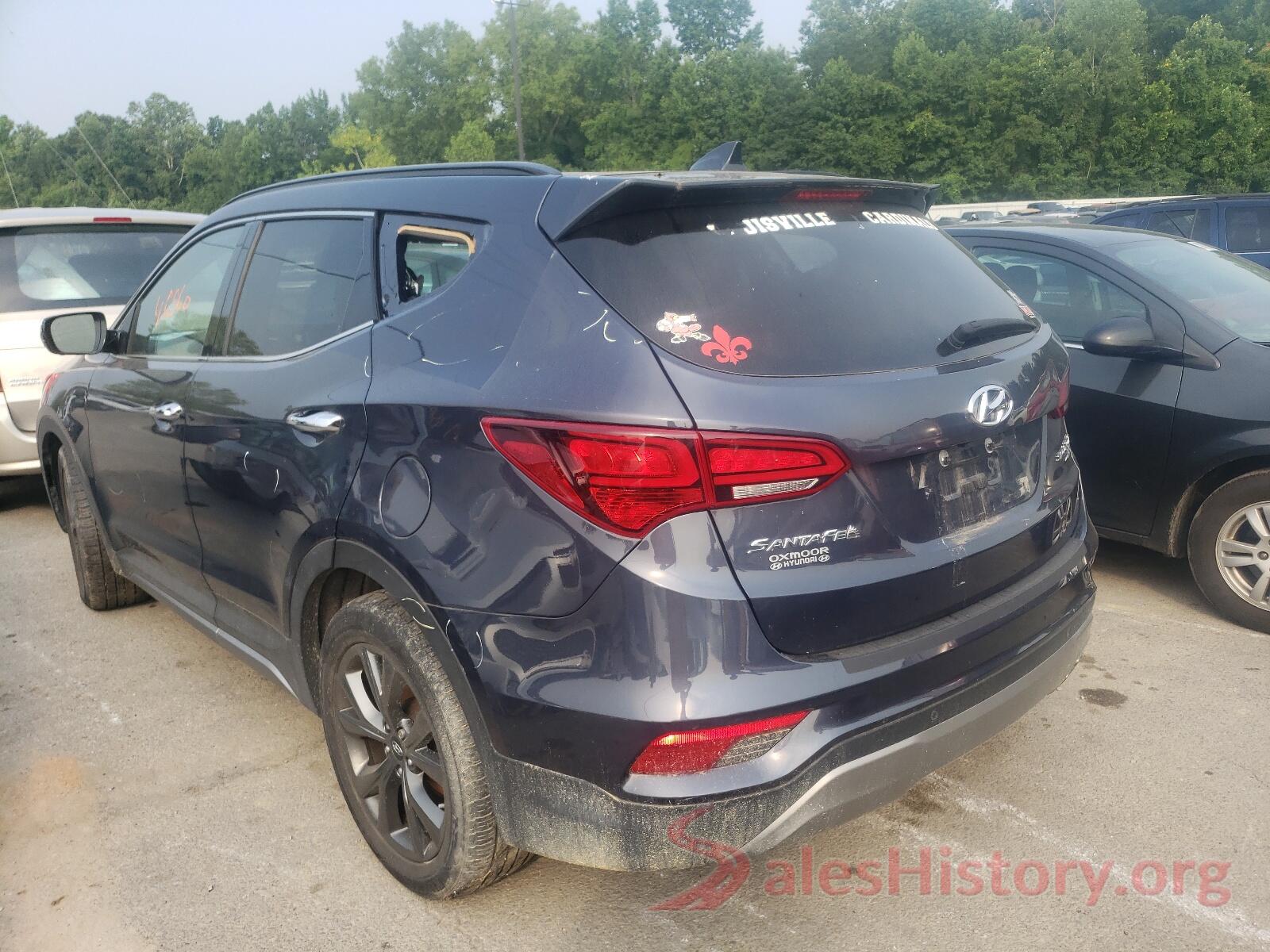 5XYZWDLA7HG480562 2017 HYUNDAI SANTA FE