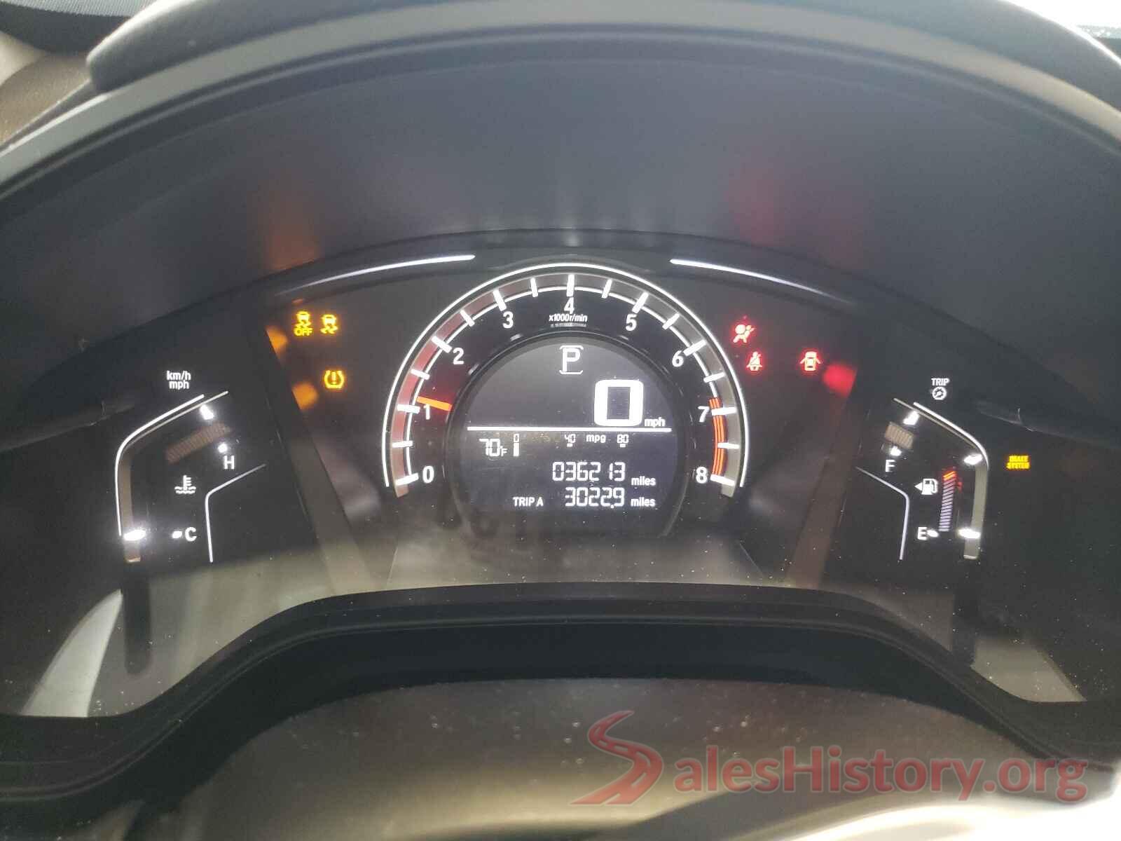 2HKRW5H30KH402592 2019 HONDA CRV