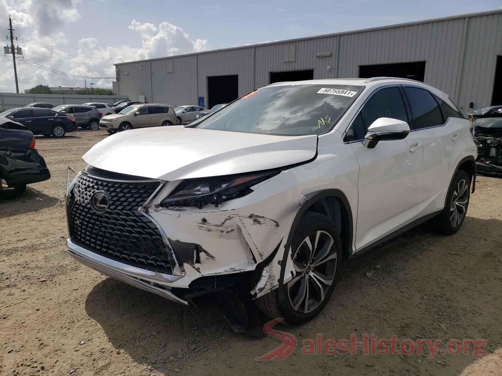 2T2HZMAA6MC188022 2021 LEXUS RX350