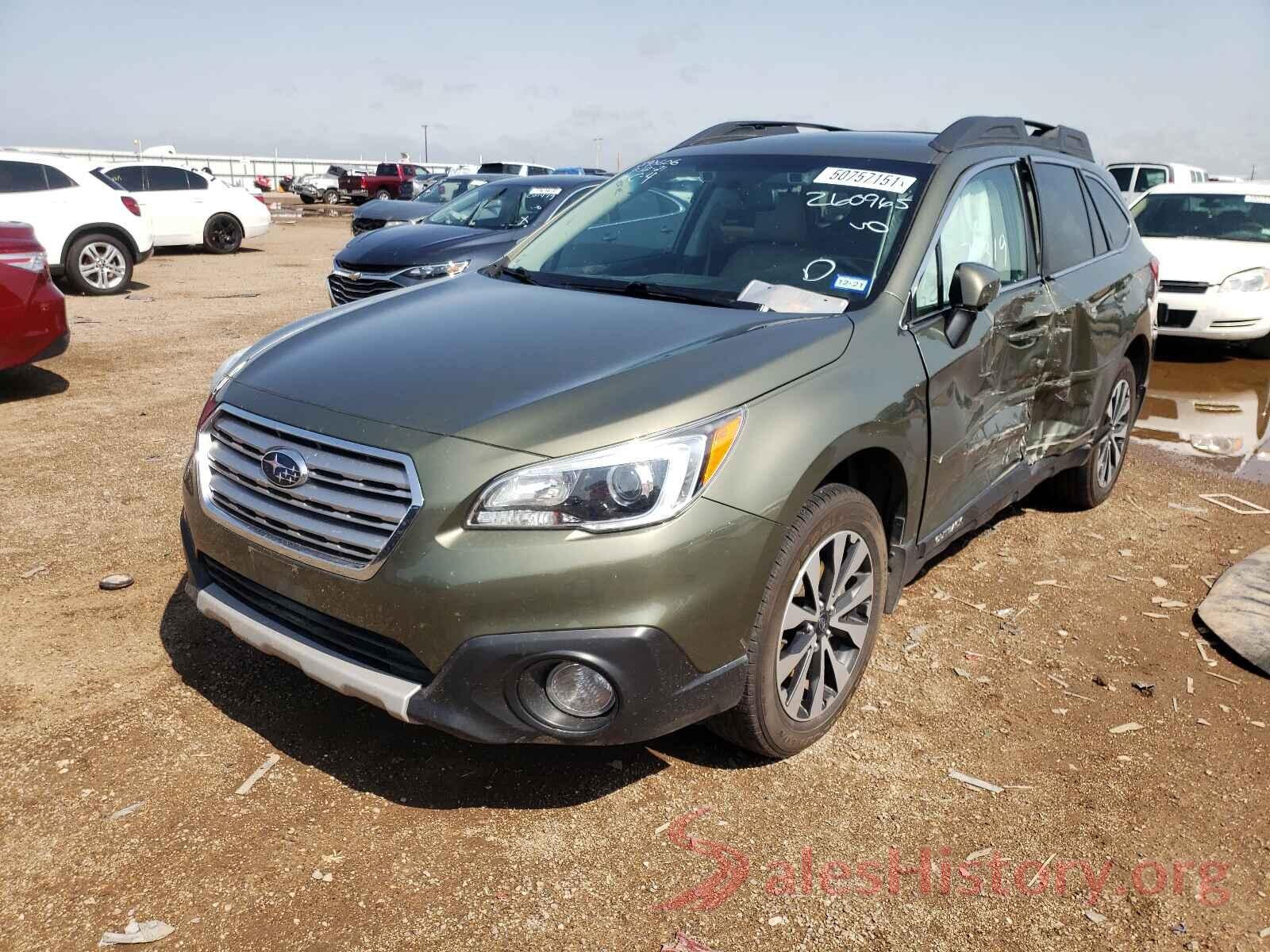 4S4BSBNC5G3260965 2016 SUBARU OUTBACK