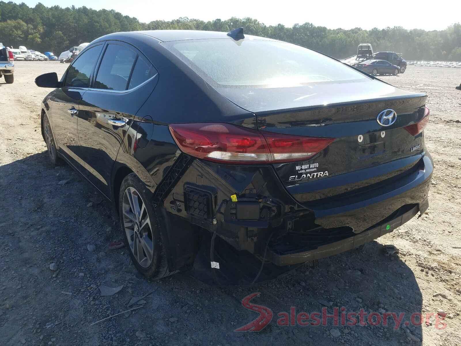 5NPD84LF4HH059083 2017 HYUNDAI ELANTRA