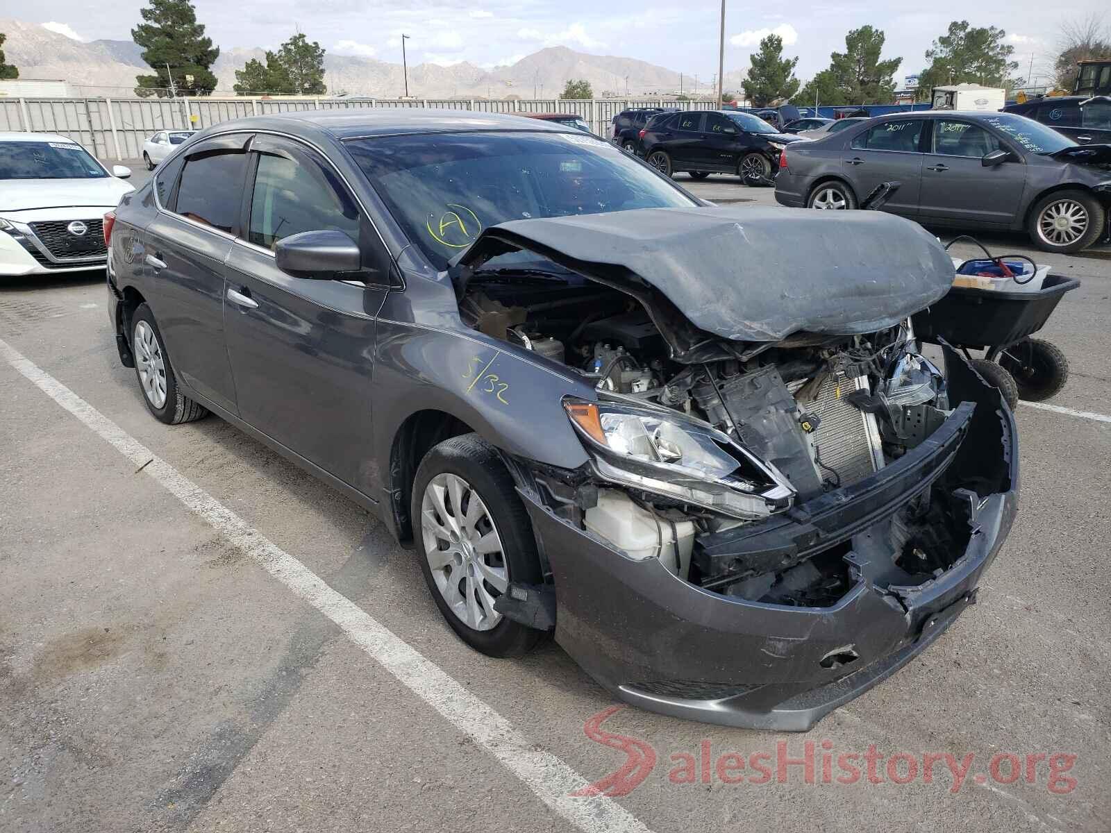 3N1AB7AP8KY204124 2019 NISSAN SENTRA