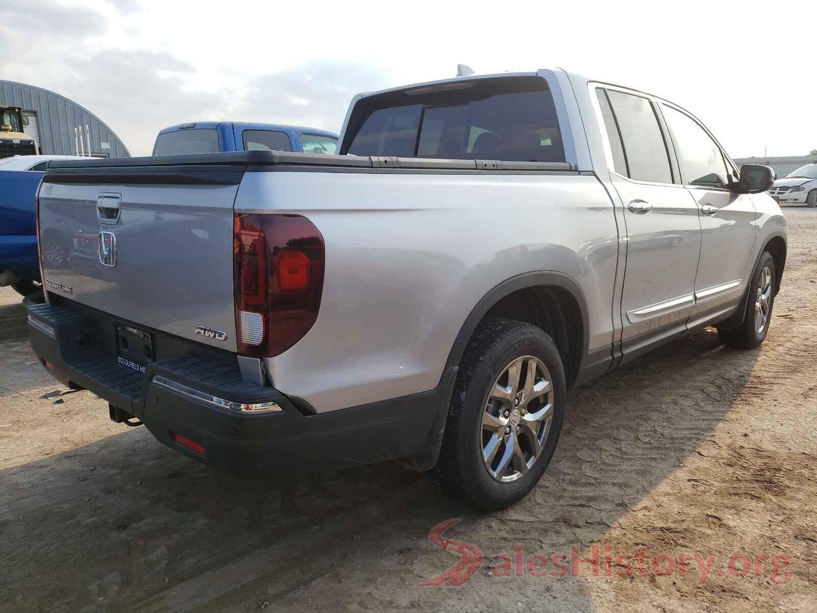 5FPYK3F74KB029127 2019 HONDA RIDGELINE