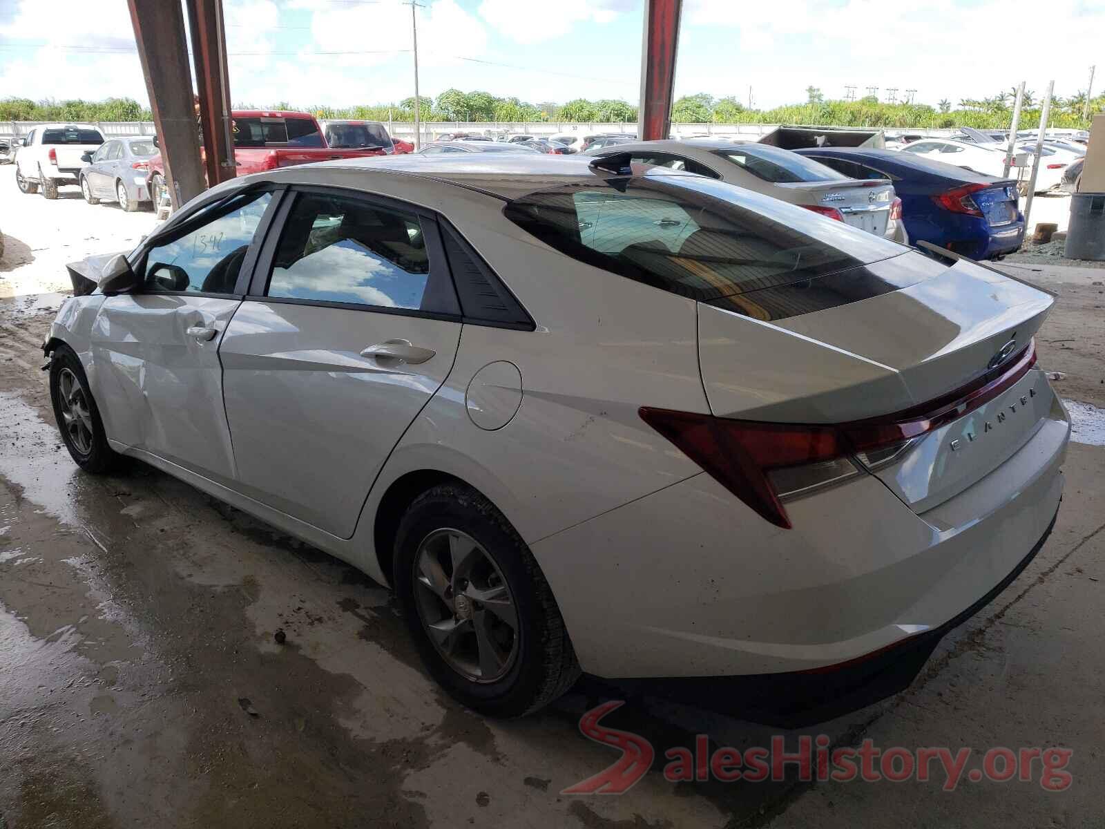 5NPLL4AG6MH014999 2021 HYUNDAI ELANTRA