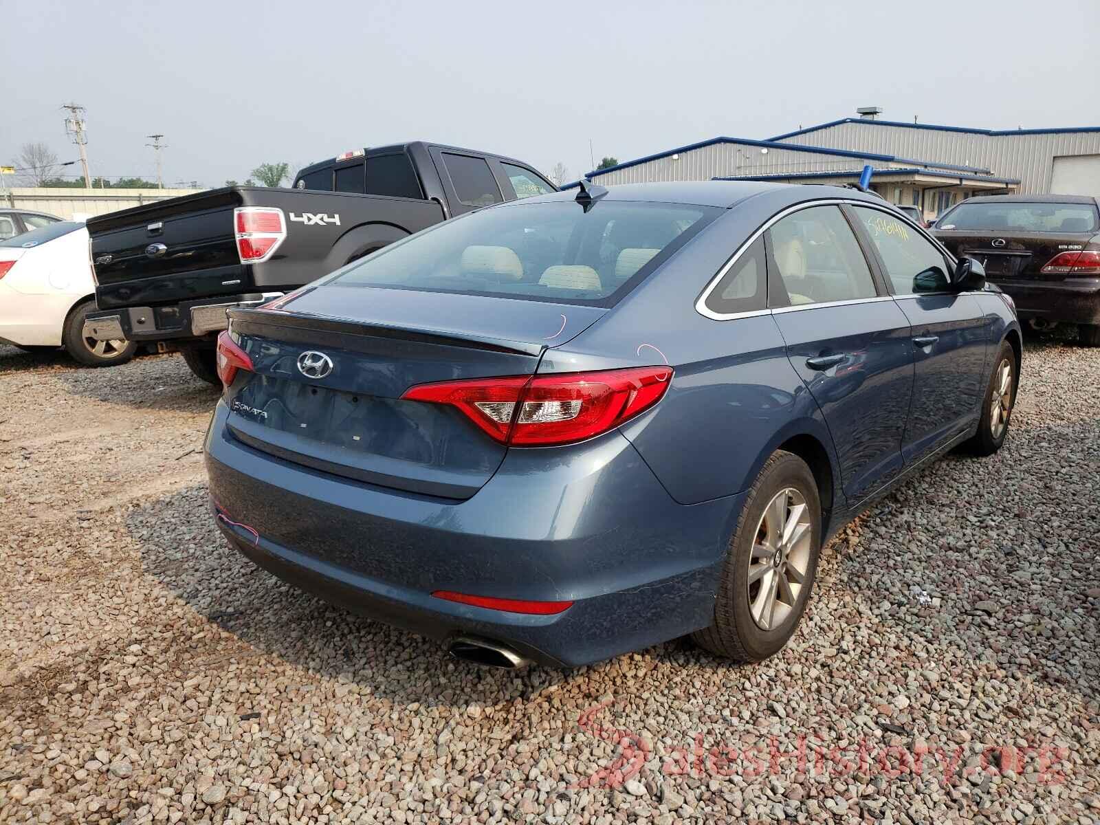 5NPE24AF4GH295871 2016 HYUNDAI SONATA