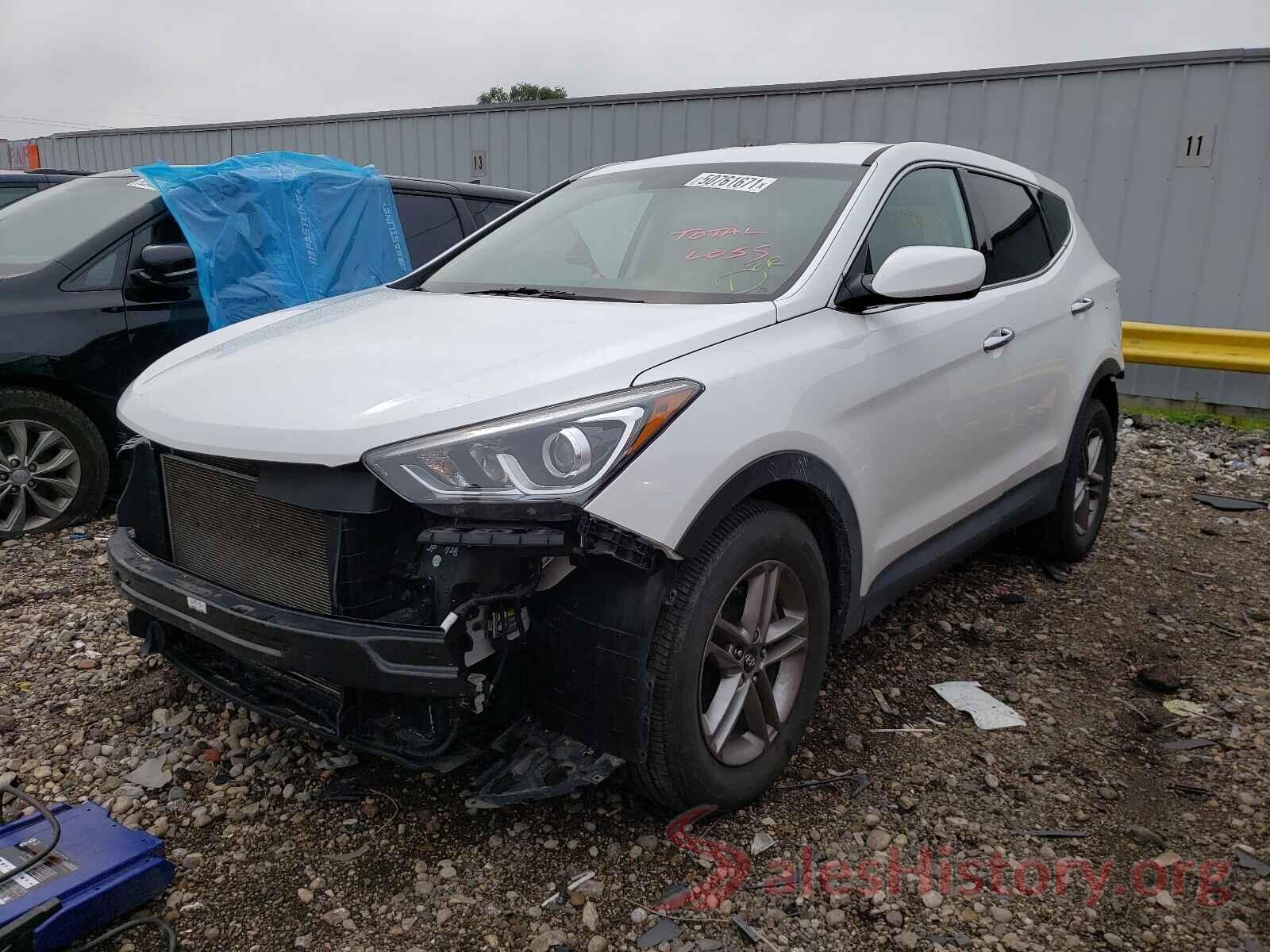 5NMZT3LB2HH004561 2017 HYUNDAI SANTA FE