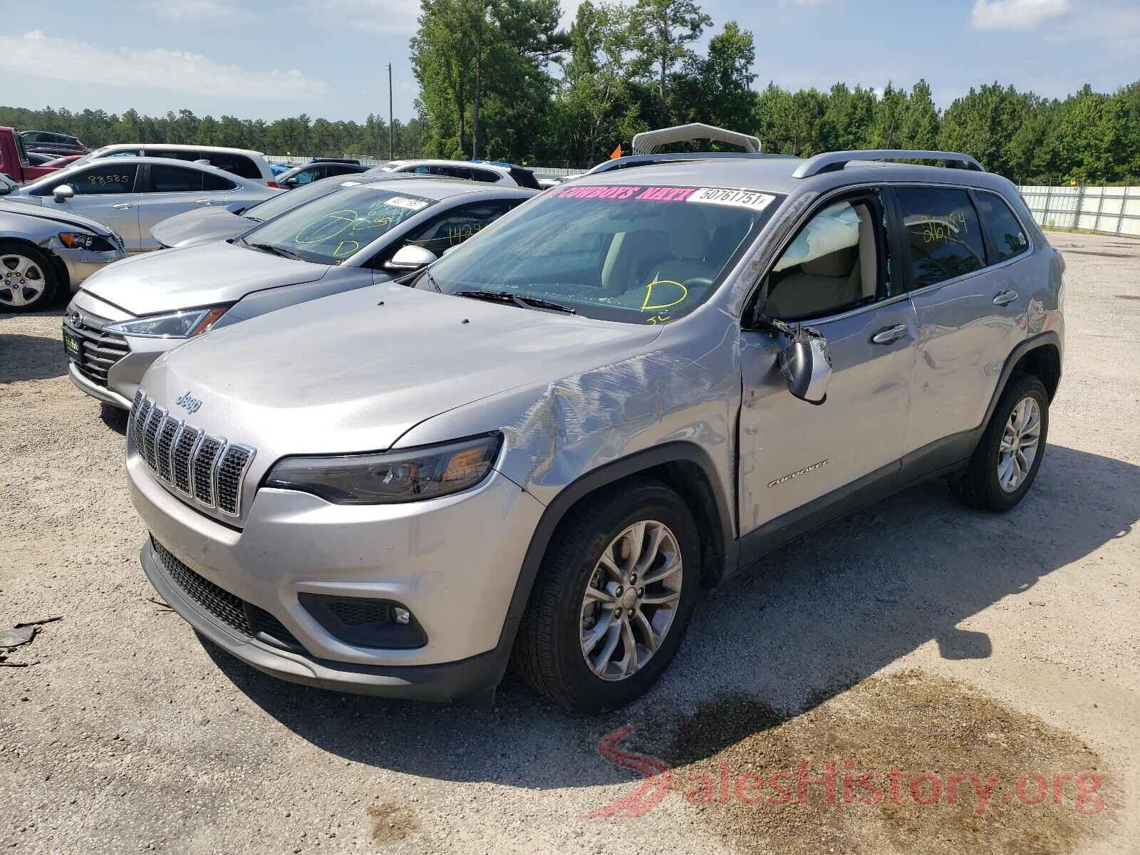 1C4PJLCX8KD206376 2019 JEEP CHEROKEE