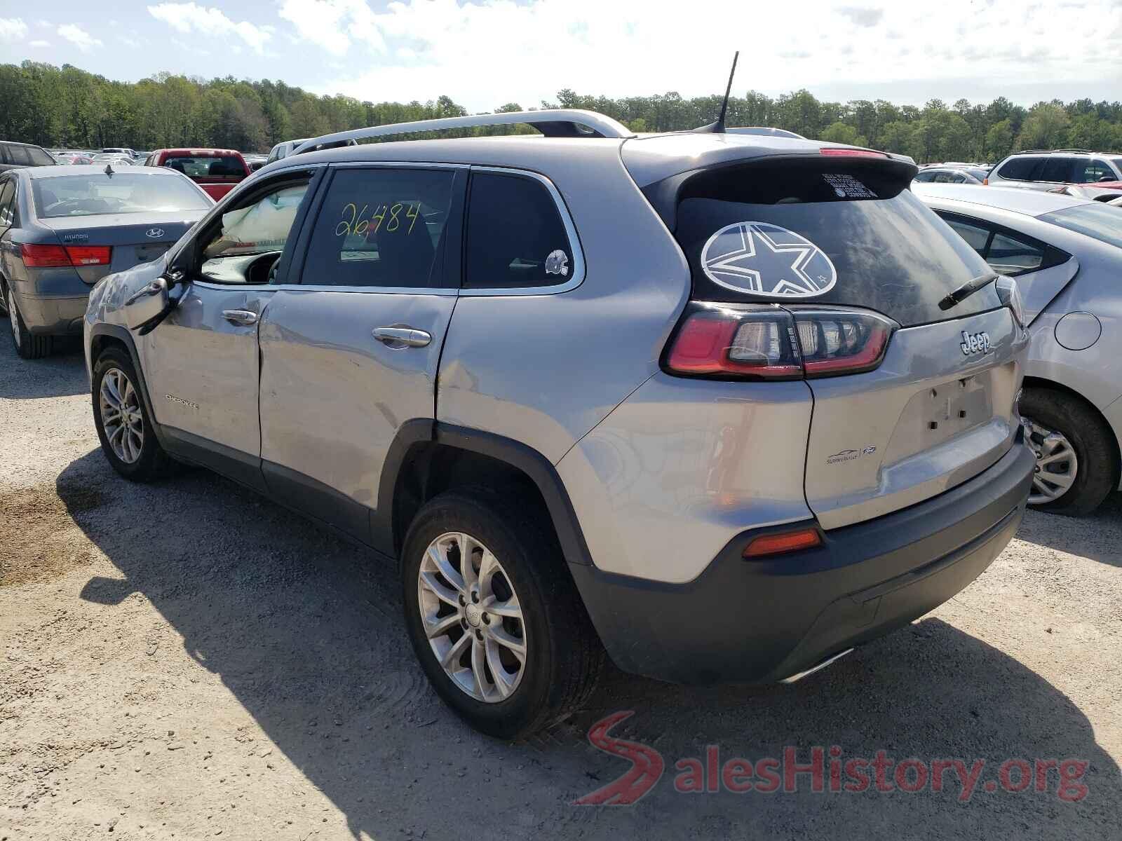 1C4PJLCX8KD206376 2019 JEEP CHEROKEE