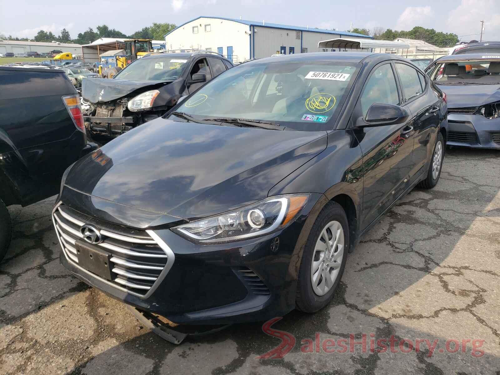 5NPD74LF8HH089982 2017 HYUNDAI ELANTRA