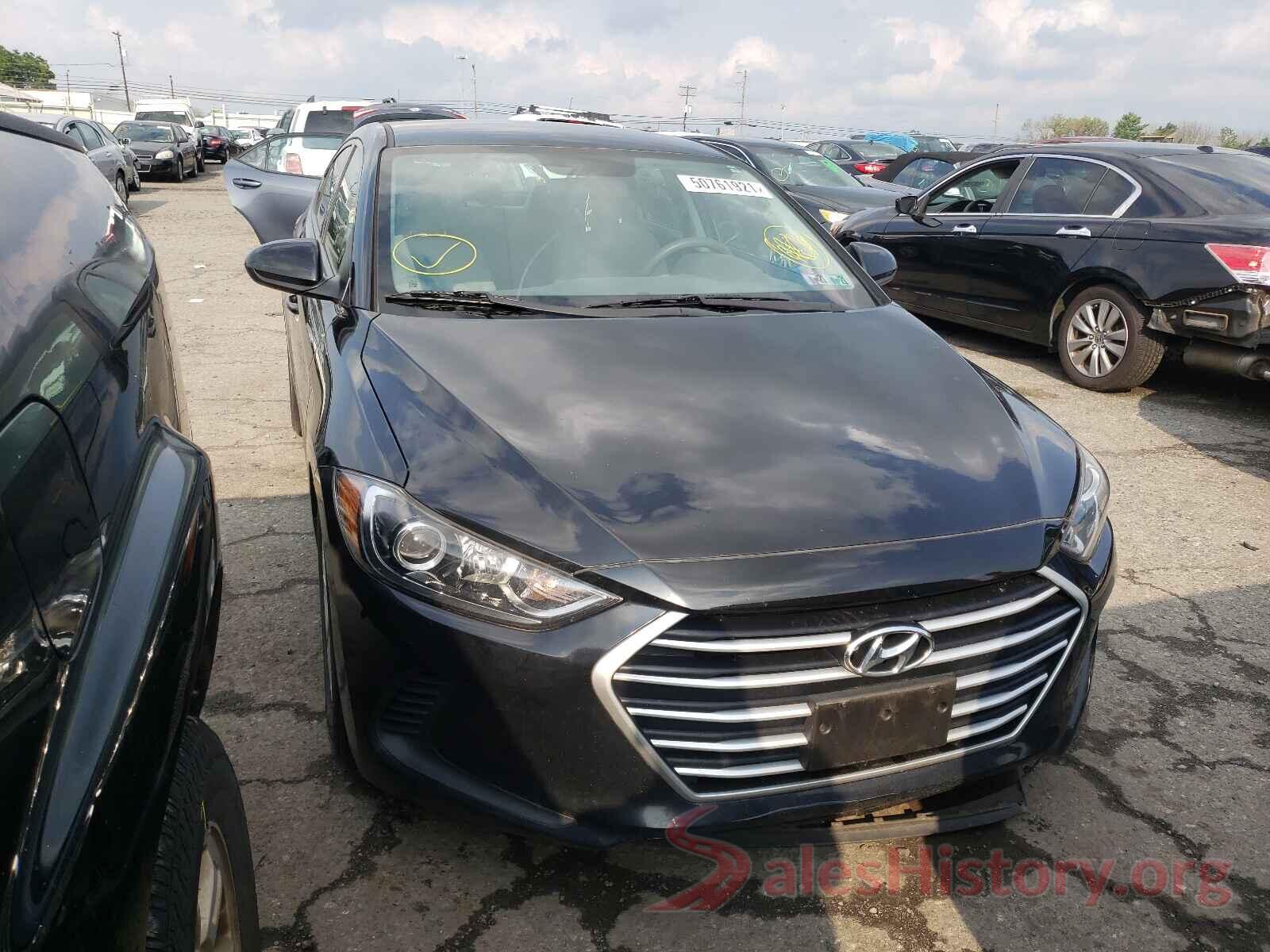 5NPD74LF8HH089982 2017 HYUNDAI ELANTRA