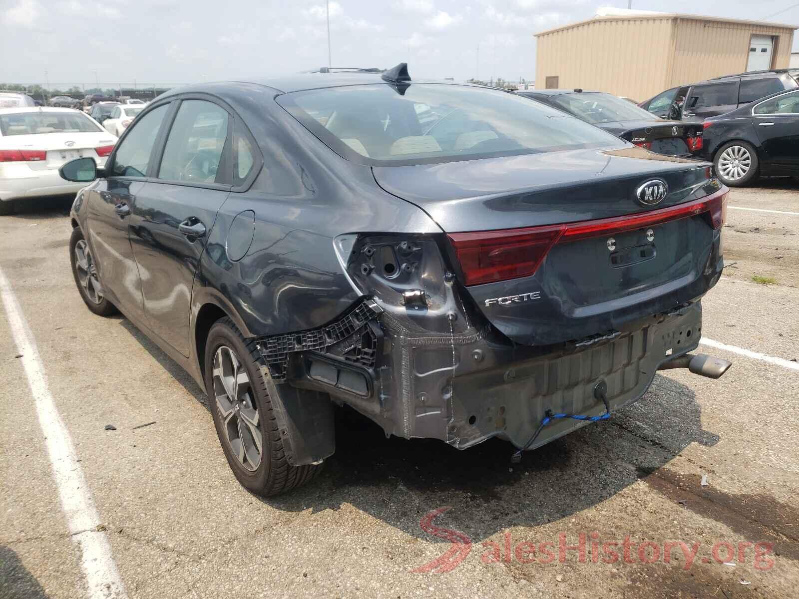 3KPF24AD7KE114861 2019 KIA FORTE