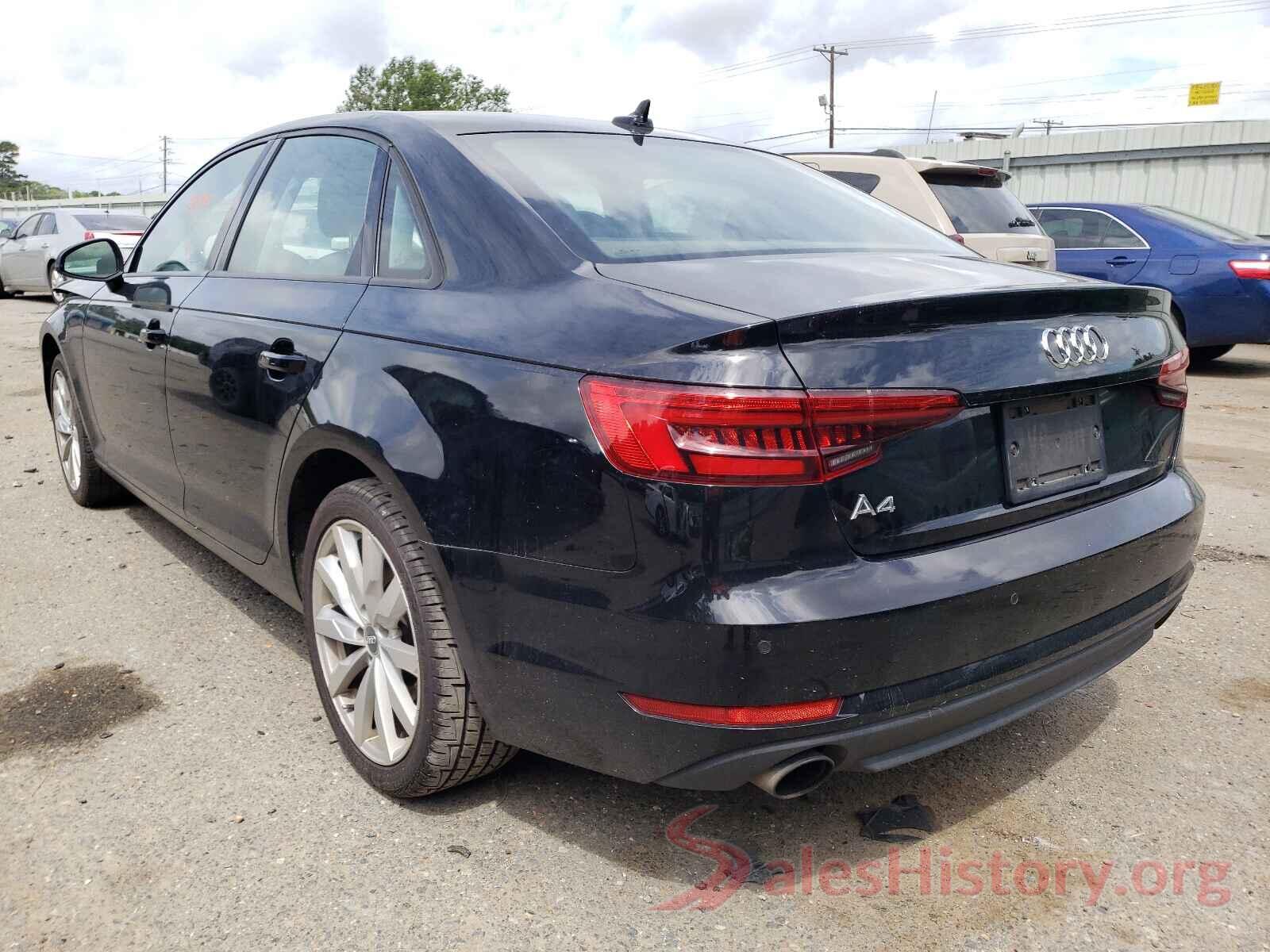 WAUGNAF49HN011803 2017 AUDI A4