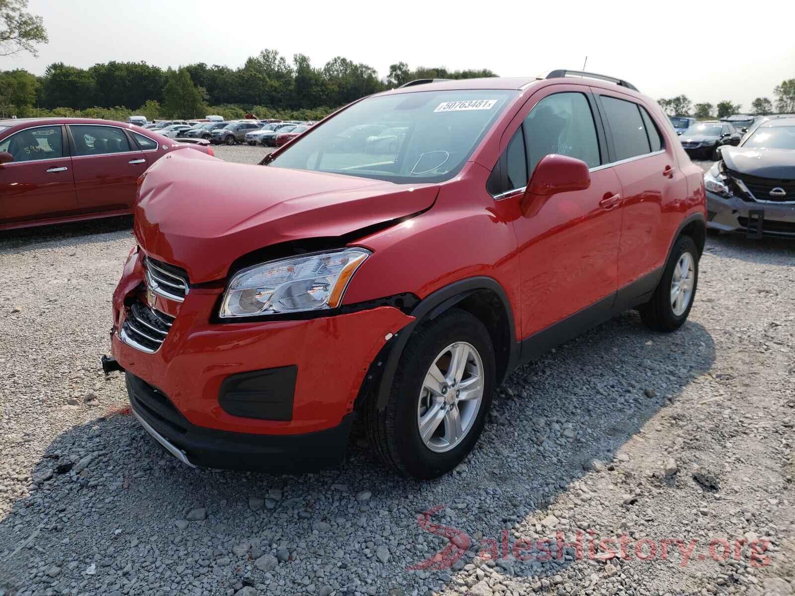 KL7CJPSB1GB694534 2016 CHEVROLET TRAX